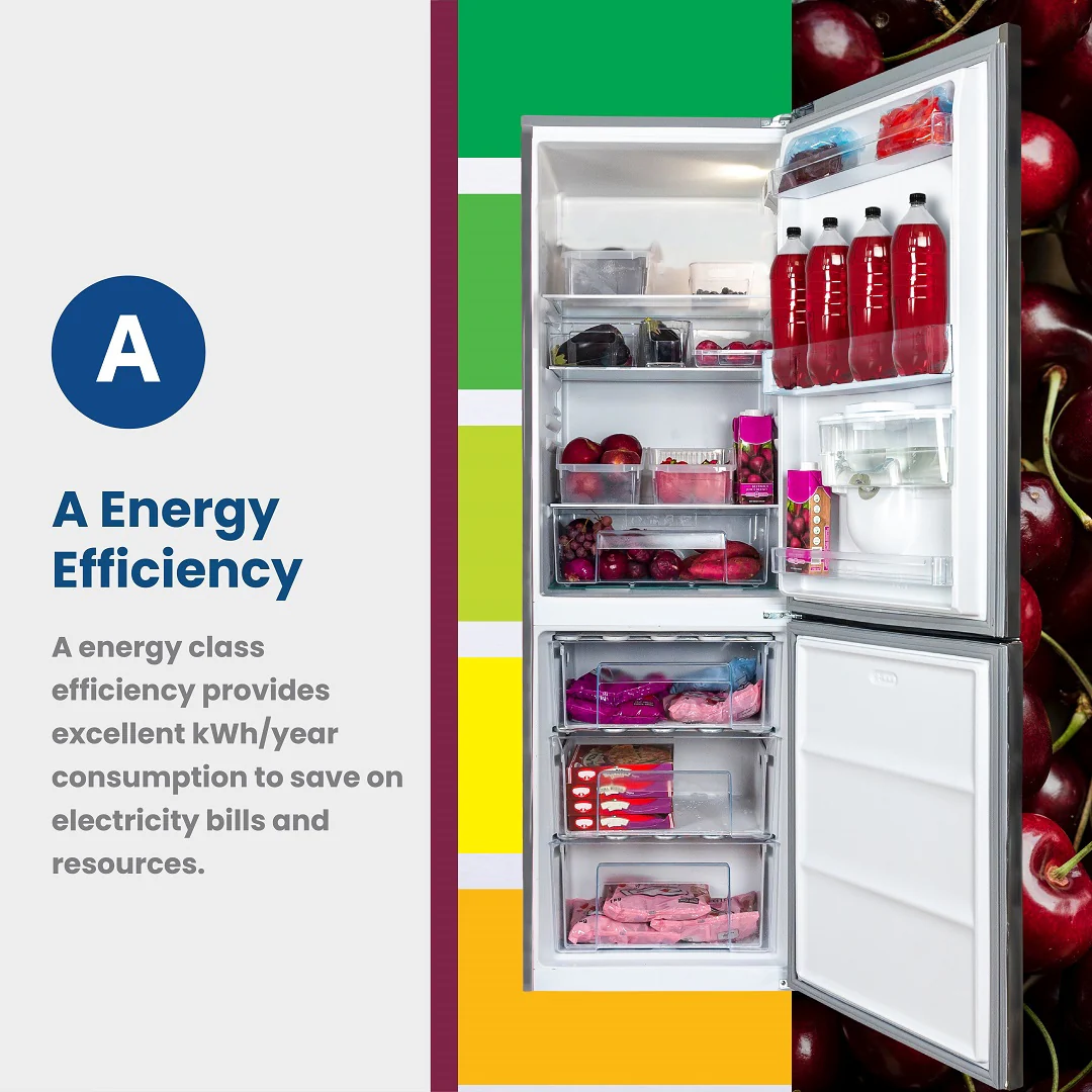 KIC 631 Combi Fridge - Grey - Image 7
