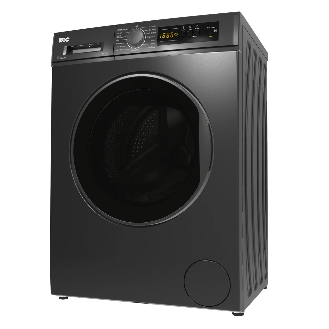 KIC 8kg Front Loader Washing Machine KFL812GR - Image 10