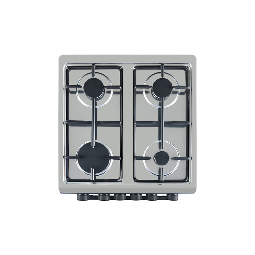 King Outdoor 50x50 Full Gas Stove with Grill – Matt Black & Stainless Steel KGI5050B - Image 2
