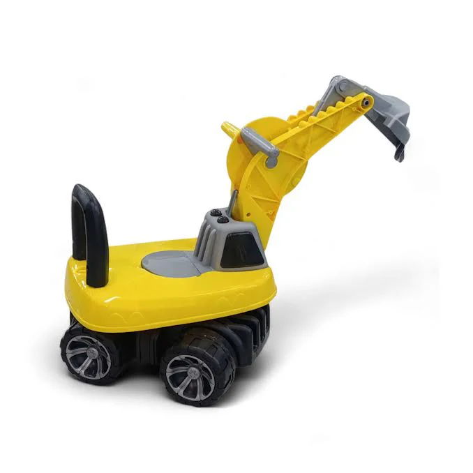 Large Excavator Ride On Yellow - Image 2
