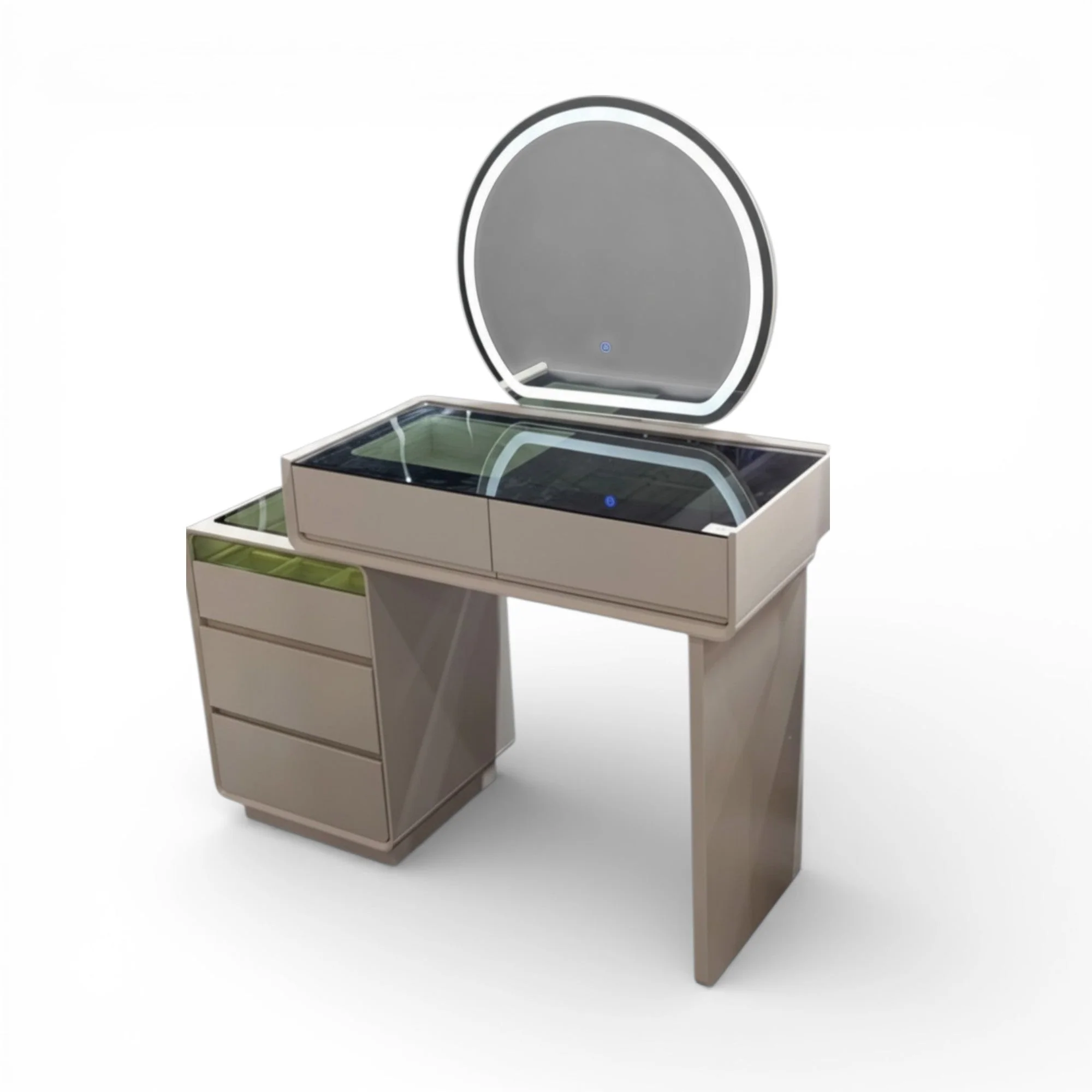 LED Dressing Table Beige - Image 5