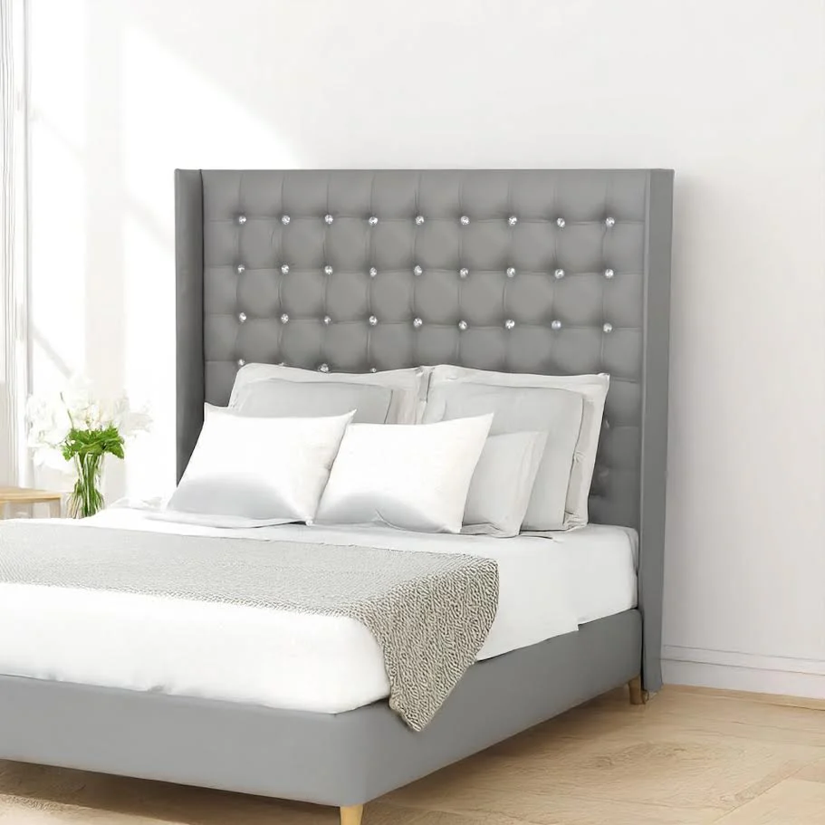 Lexus Headboard (Fits Up To Queen) Grey - Image 3