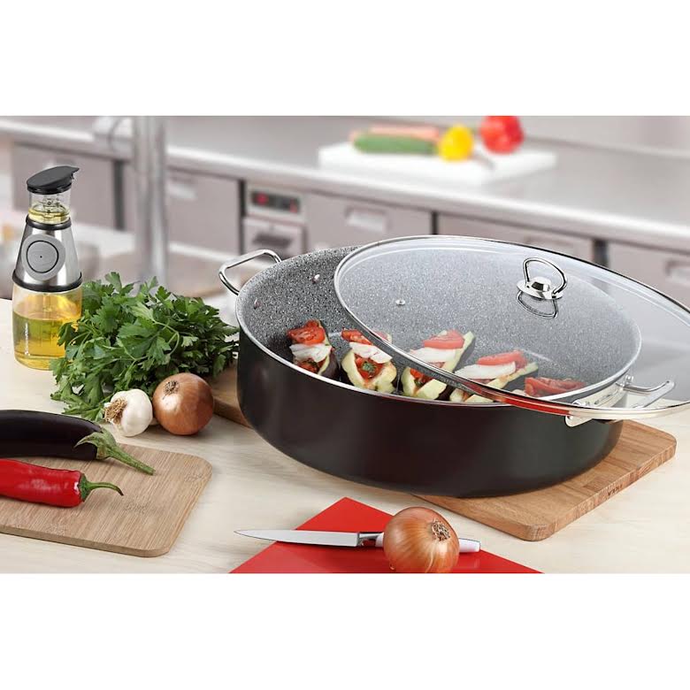 Gastro Collection 40cm  Mega Casserole Black - Image 2
