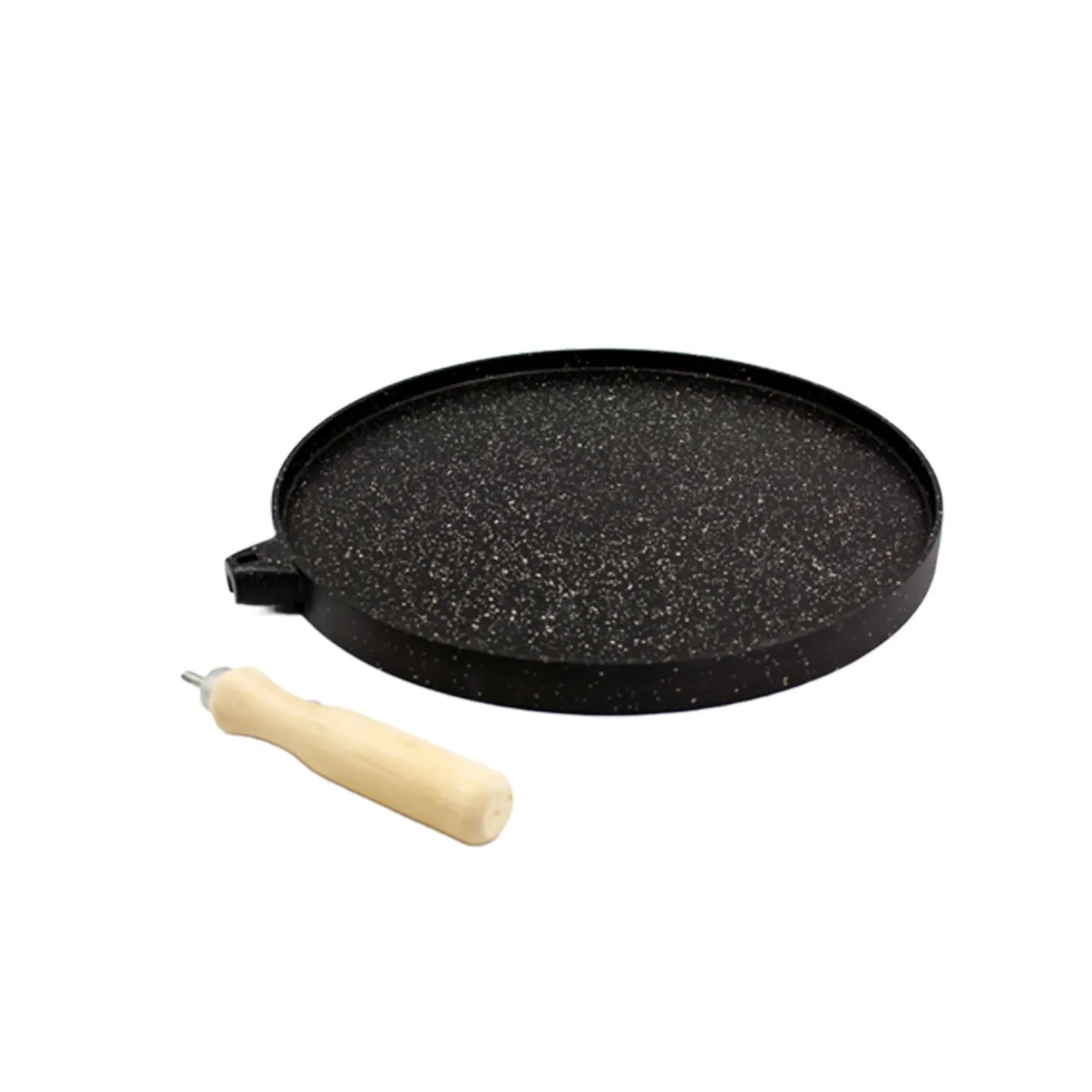 Leydi 36cm Cast Aluminium Pan Black - Image 2