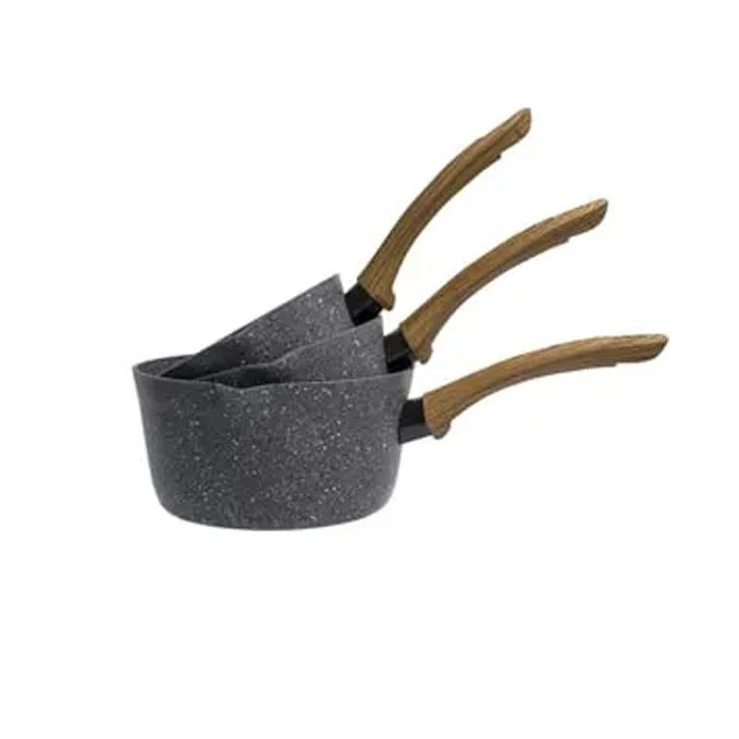 Leydi Natura 18cm Saucepan Grey - Image 3