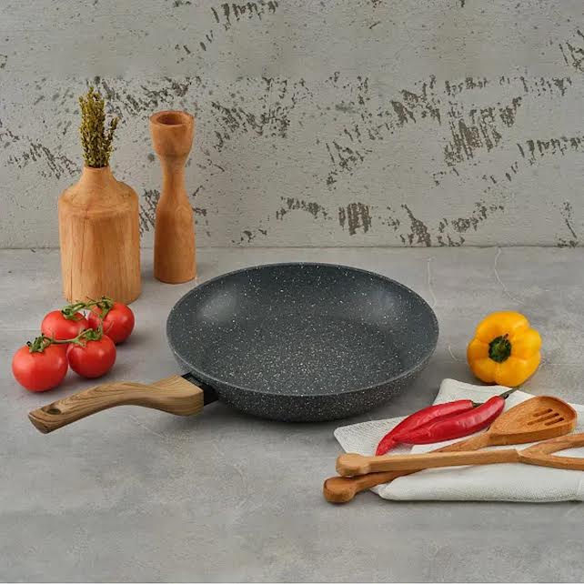 Leydi Natura 28cm Fry Pan Grey - Image 4
