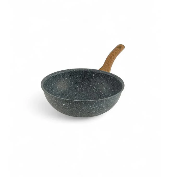 Leydi Natura 28cm Wok Pan Grey