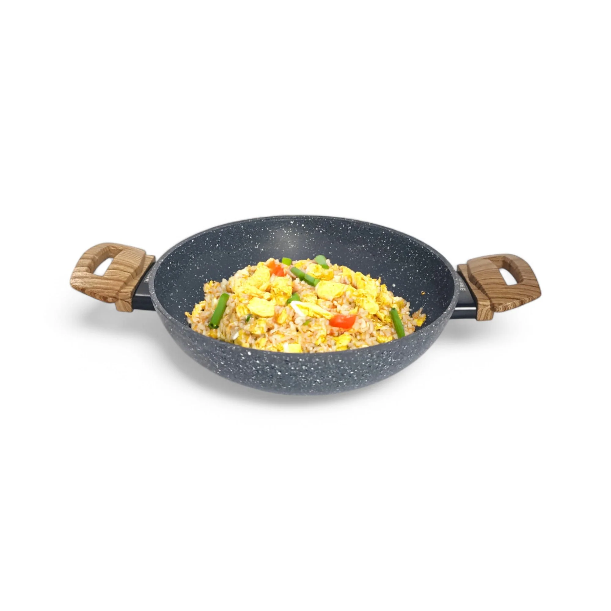 Leydi Natura Sahan 18cm Granite Egg Pan Grey
