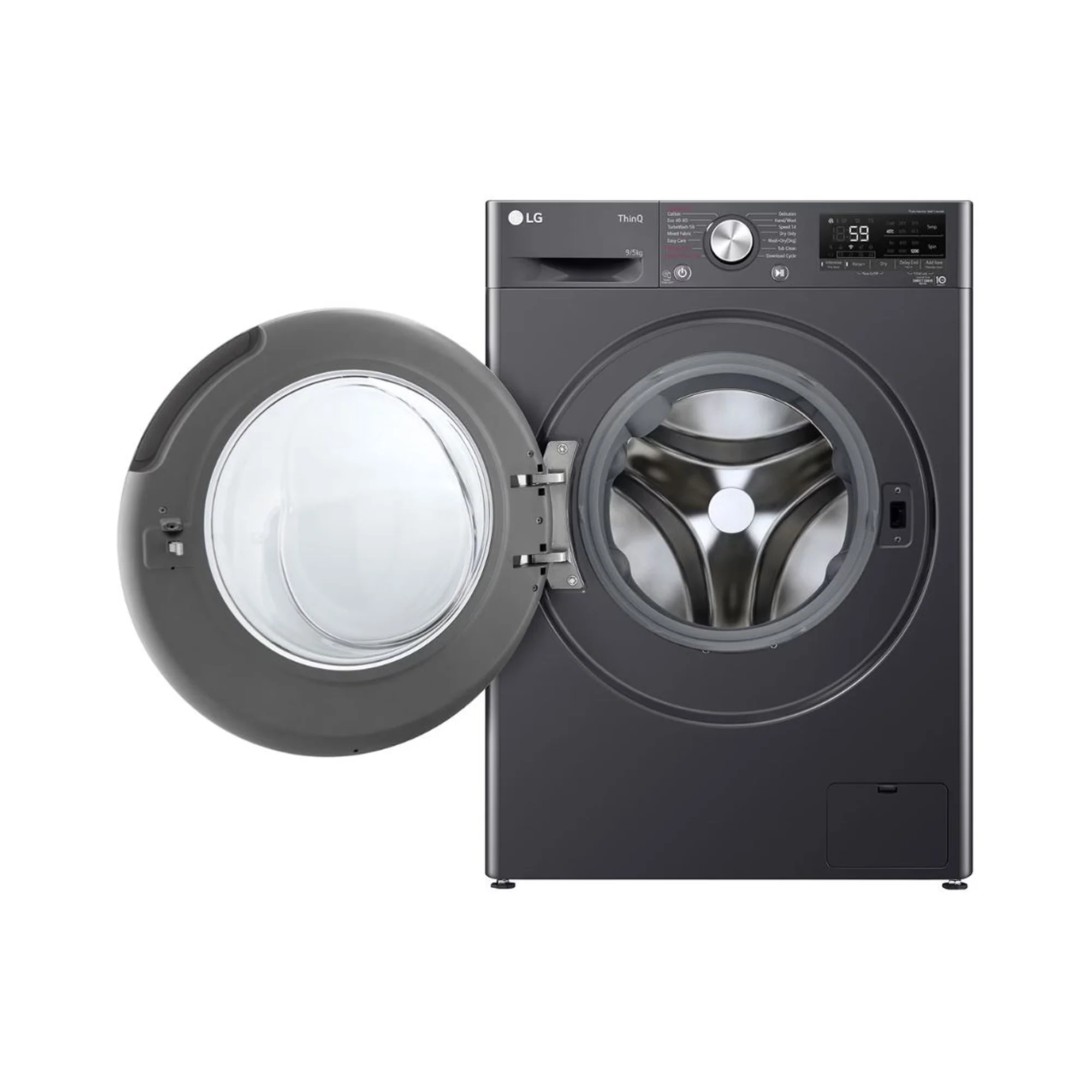 LG 9KG WASHER/ 5KG DRYER COMBO-MIDDLE BLACK - Image 2
