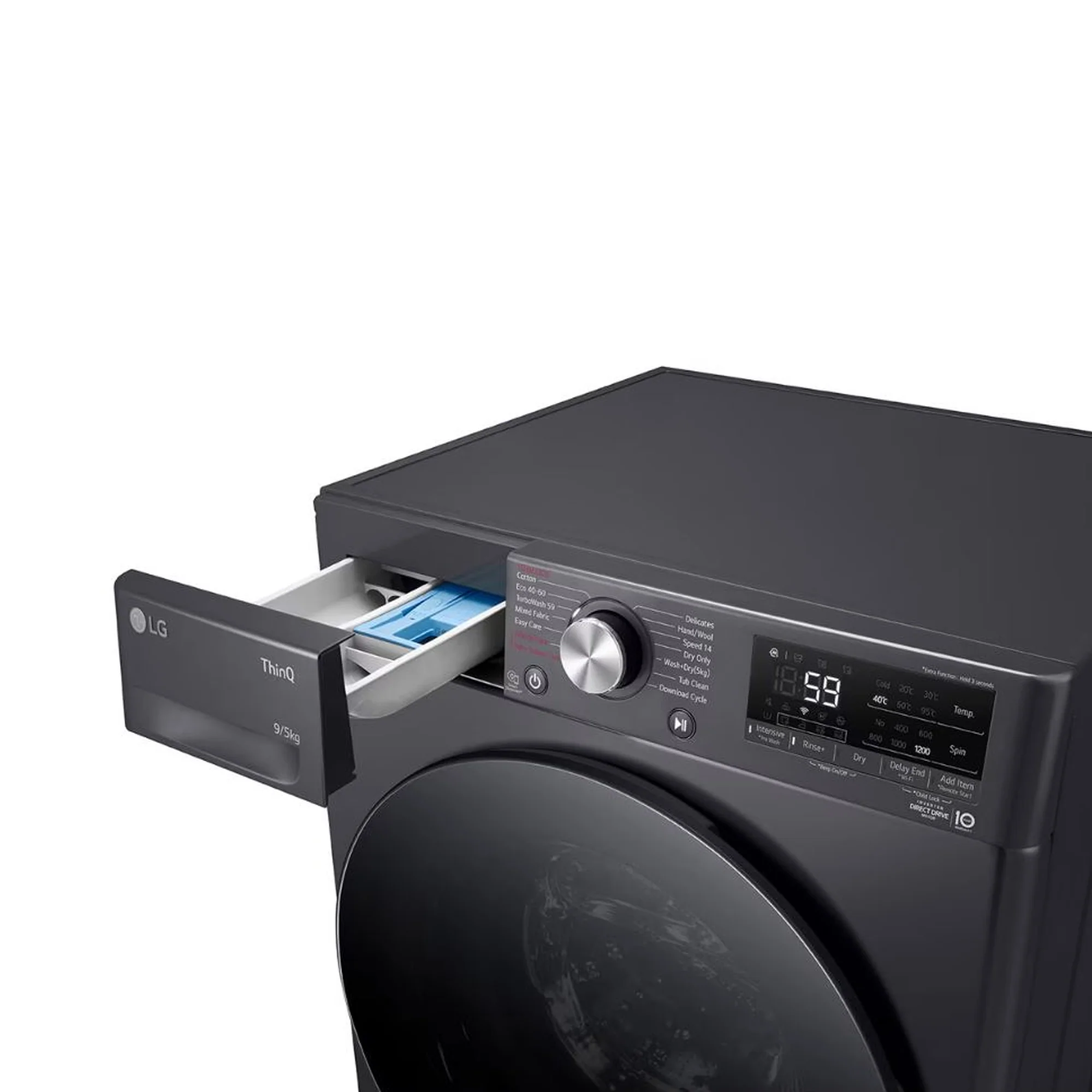 LG 9KG WASHER/ 5KG DRYER COMBO-MIDDLE BLACK - Image 3