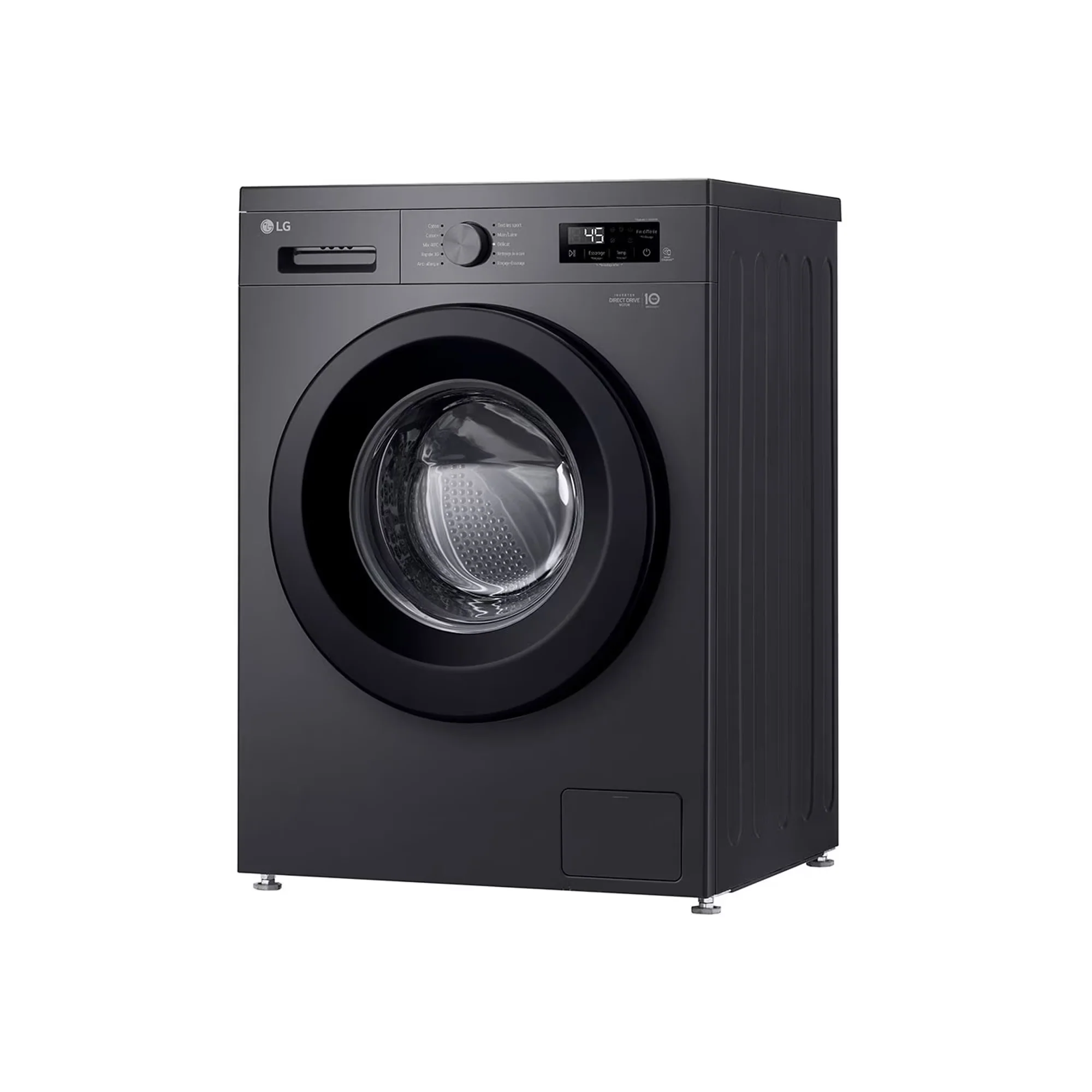 LG FRONT LOADER WASHING MACHINE 9KGMIDDLE BLACK - Image 3