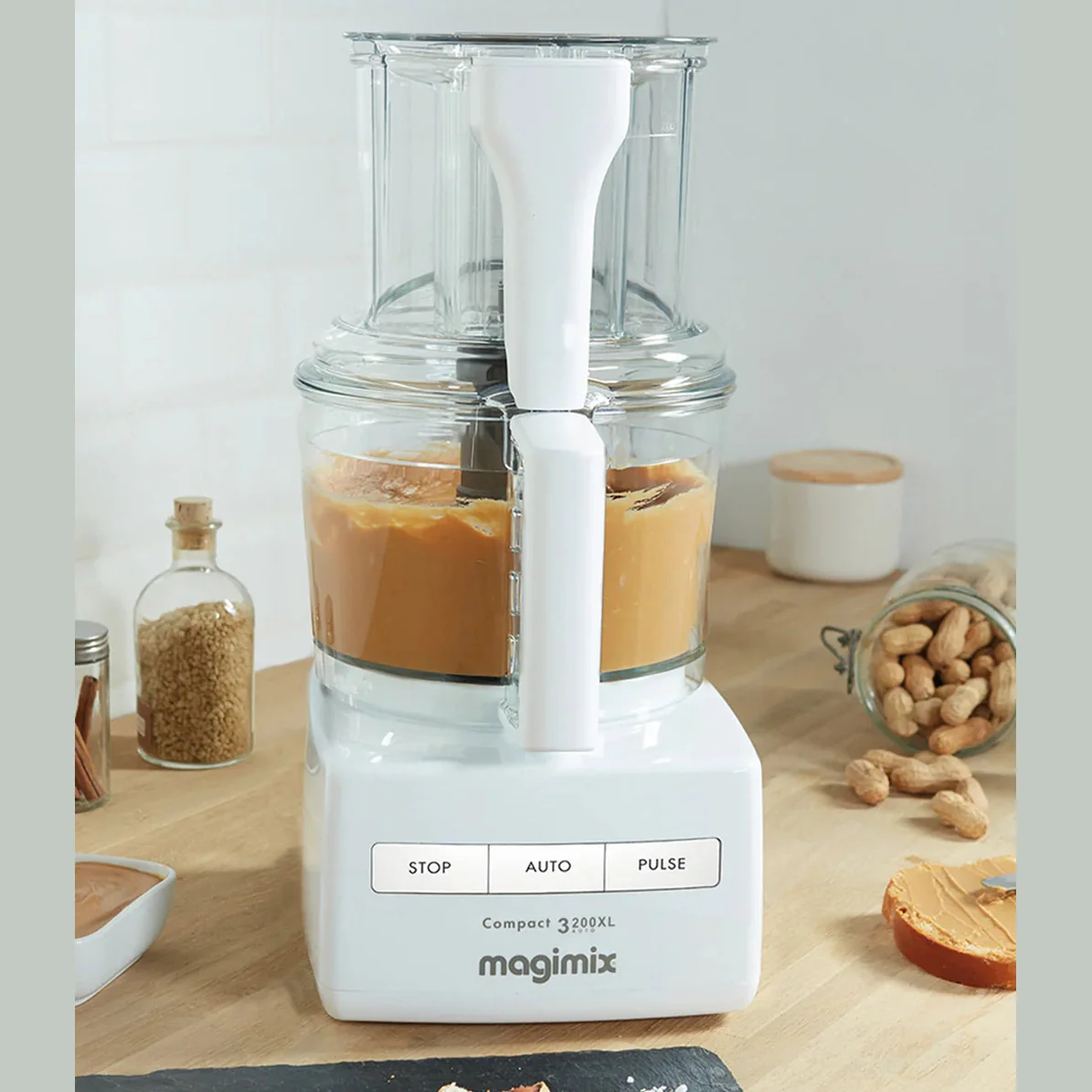 Magimix Compact Food Processor 3200XL - White - Image 2