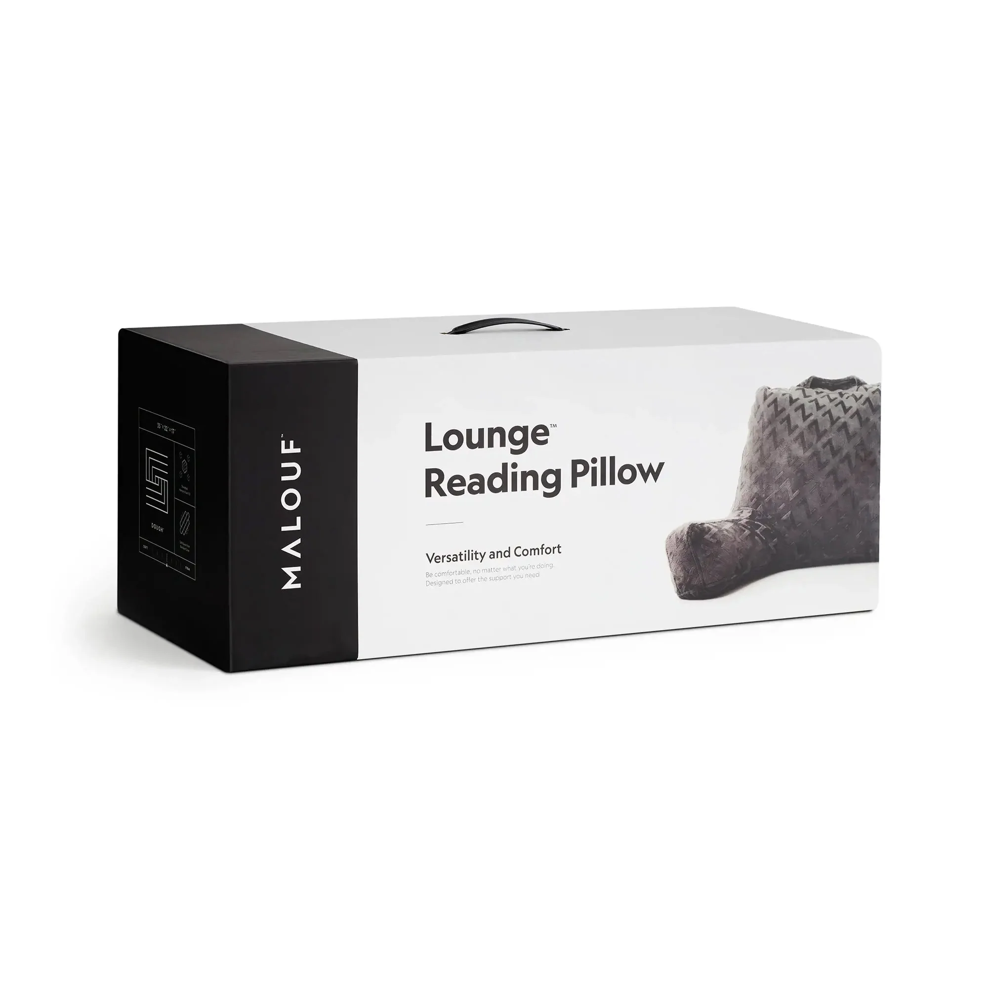 Malouf  Z Lounge Pillow Grey - Image 4