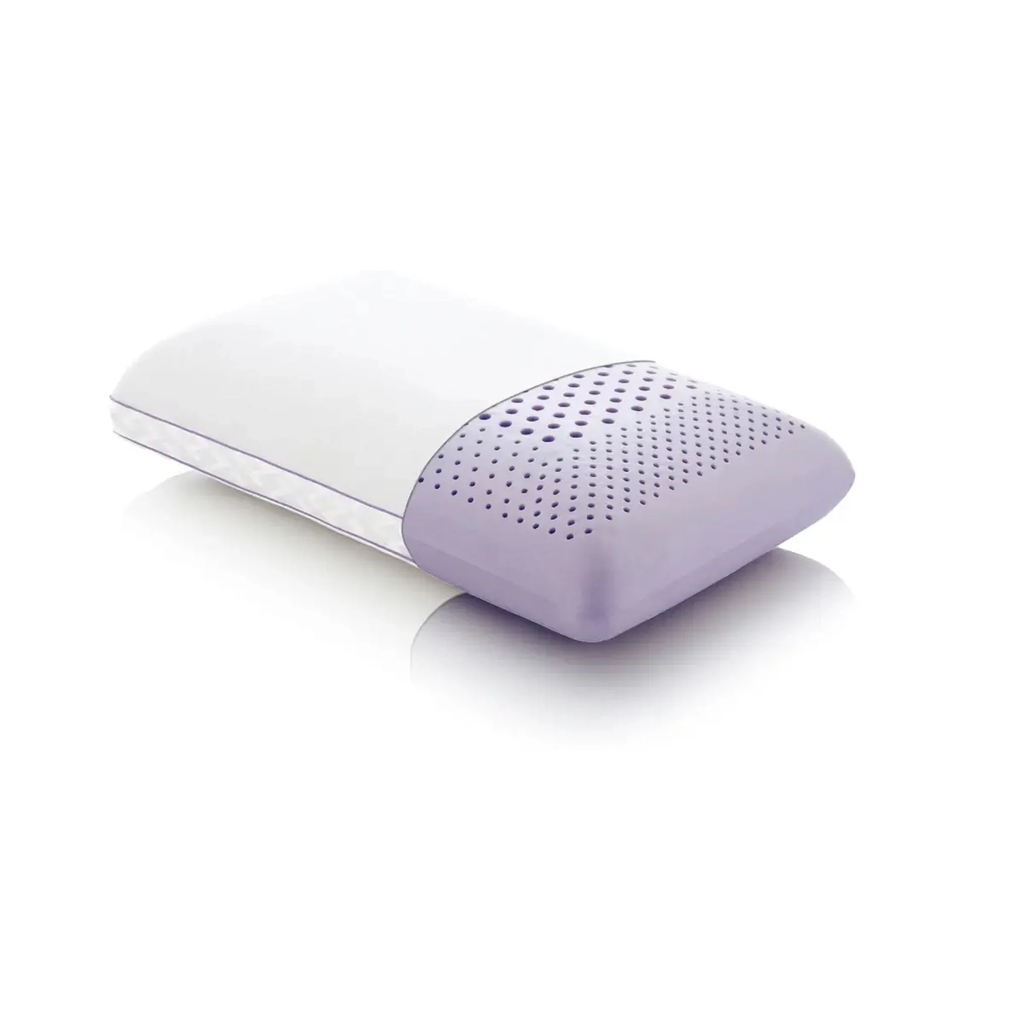 Malouf Z Zoned Lavender Infused Memory Foam Pillow Purple - Image 3