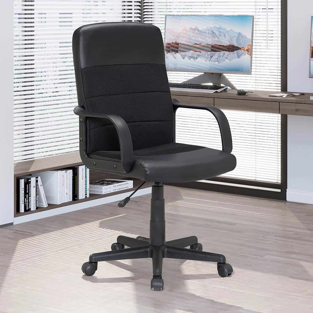 Managers Chair – Black JX2022 - Image 3