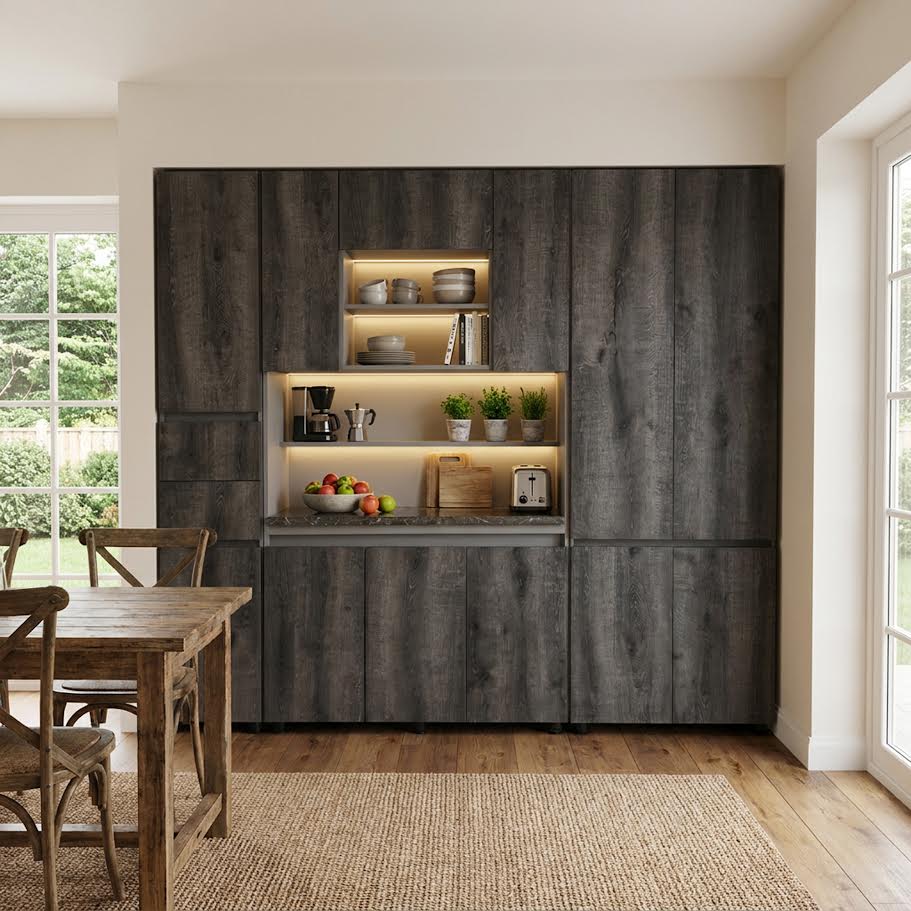 Manhattan 3 Piece Kitchen Scheme - Grey (+ Free Airfryer) - Image 2