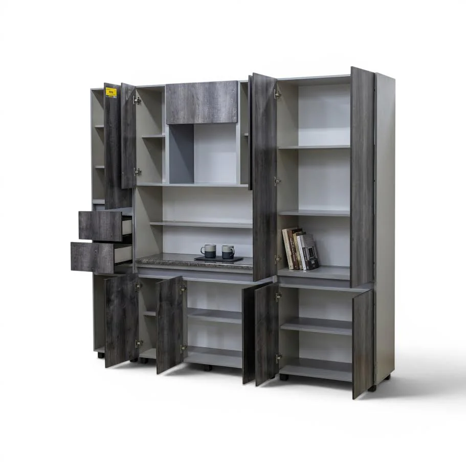 Manhattan 3 Piece Kitchen Scheme - Grey (+ Free Airfryer) - Image 4