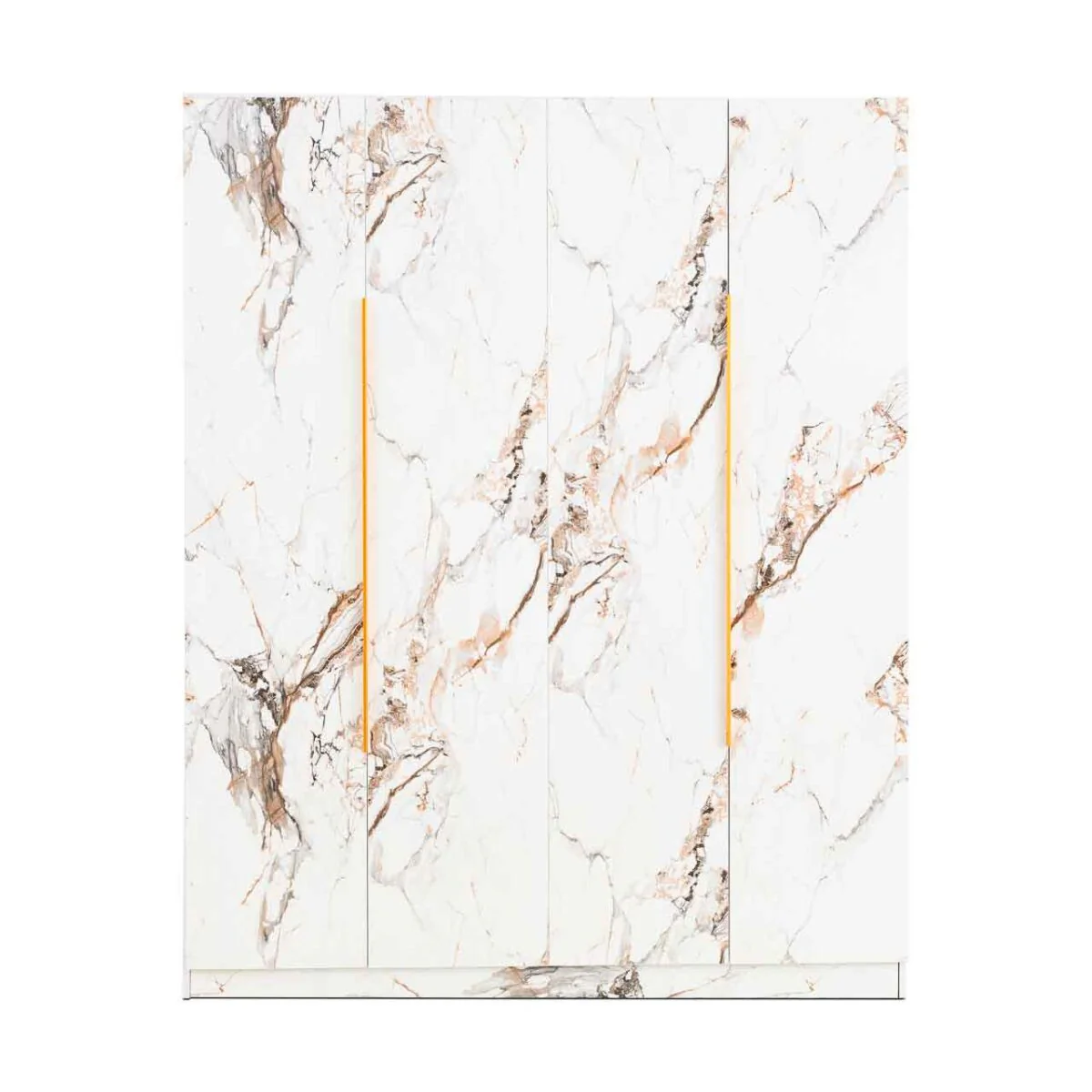 Marble 4 Door Wardrobe – Available In 3 Colours - Image 4