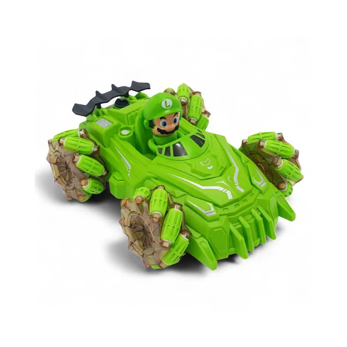 Mario Kart RC Car With Smoke Green - Image 2