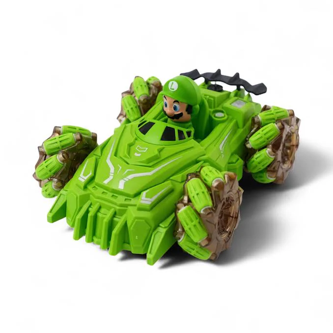 Mario Kart RC Car With Smoke Green - Image 4