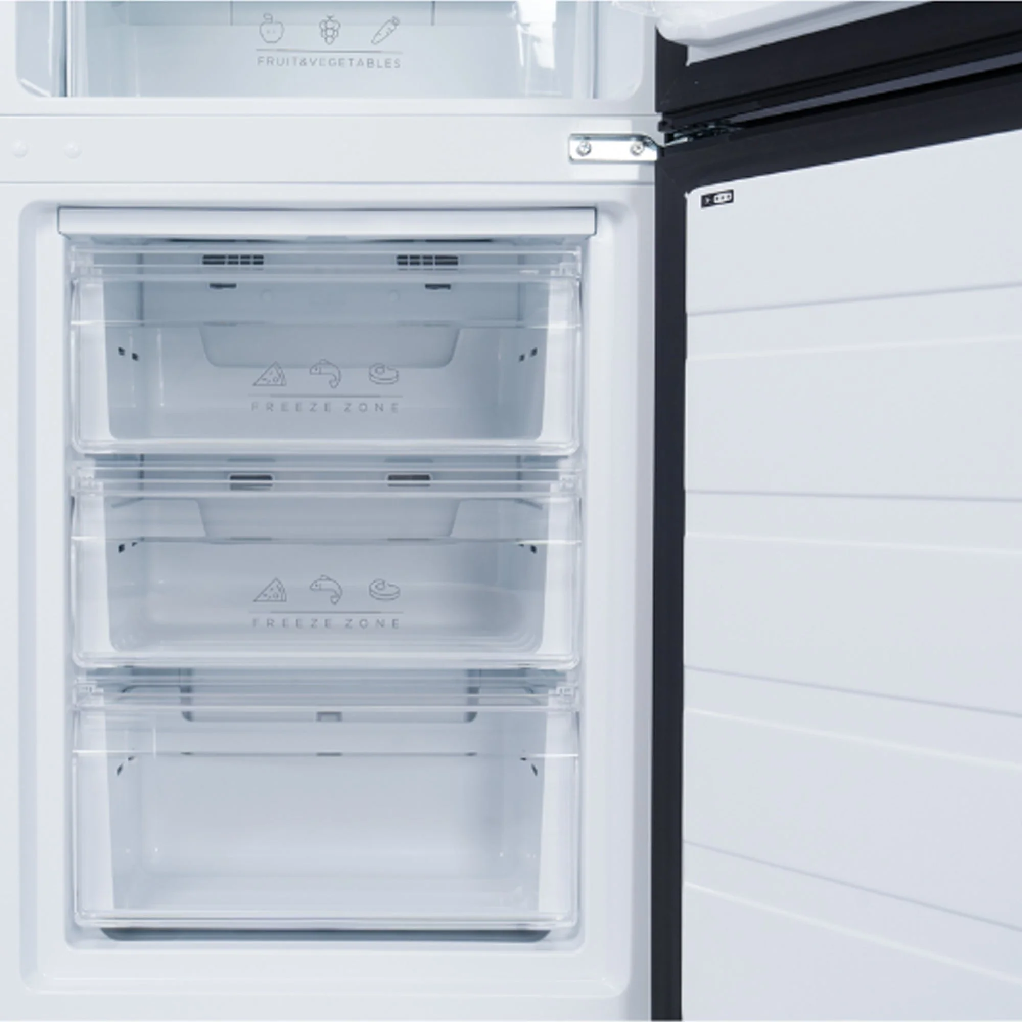 Midea 262L Frost Free Bottom Mount Fridge with Water Dispenser Dark Grey - Image 2