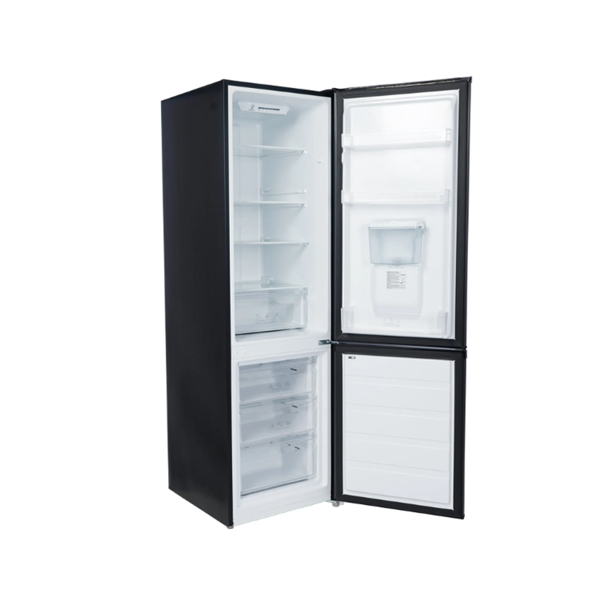 Midea 262L Frost Free Bottom Mount Fridge with Water Dispenser Dark Grey - Image 4