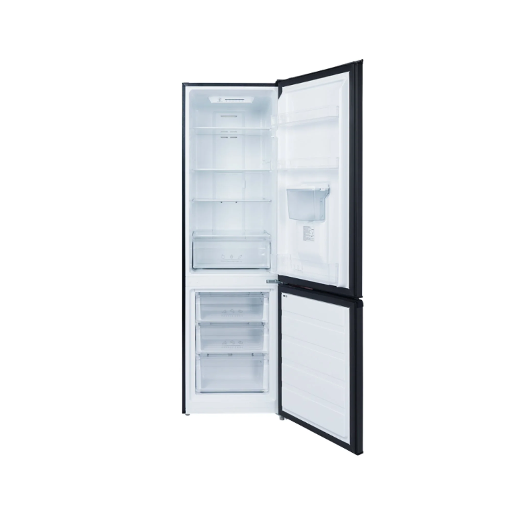 Midea 262L Frost Free Bottom Mount Fridge with Water Dispenser Dark Grey - Image 6
