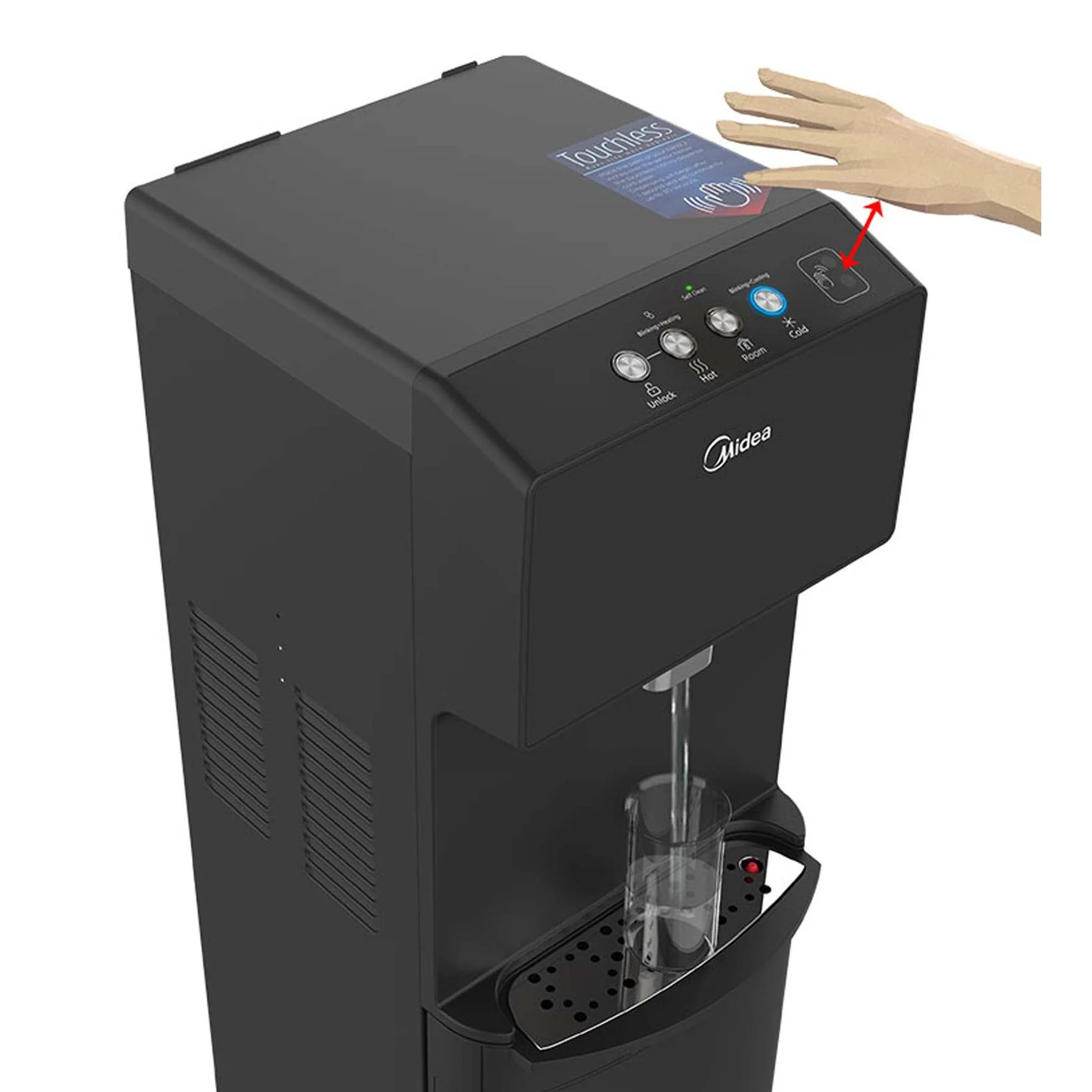 Midea Bottom-loading Touchless Water Dispenser YL1844S - Image 3