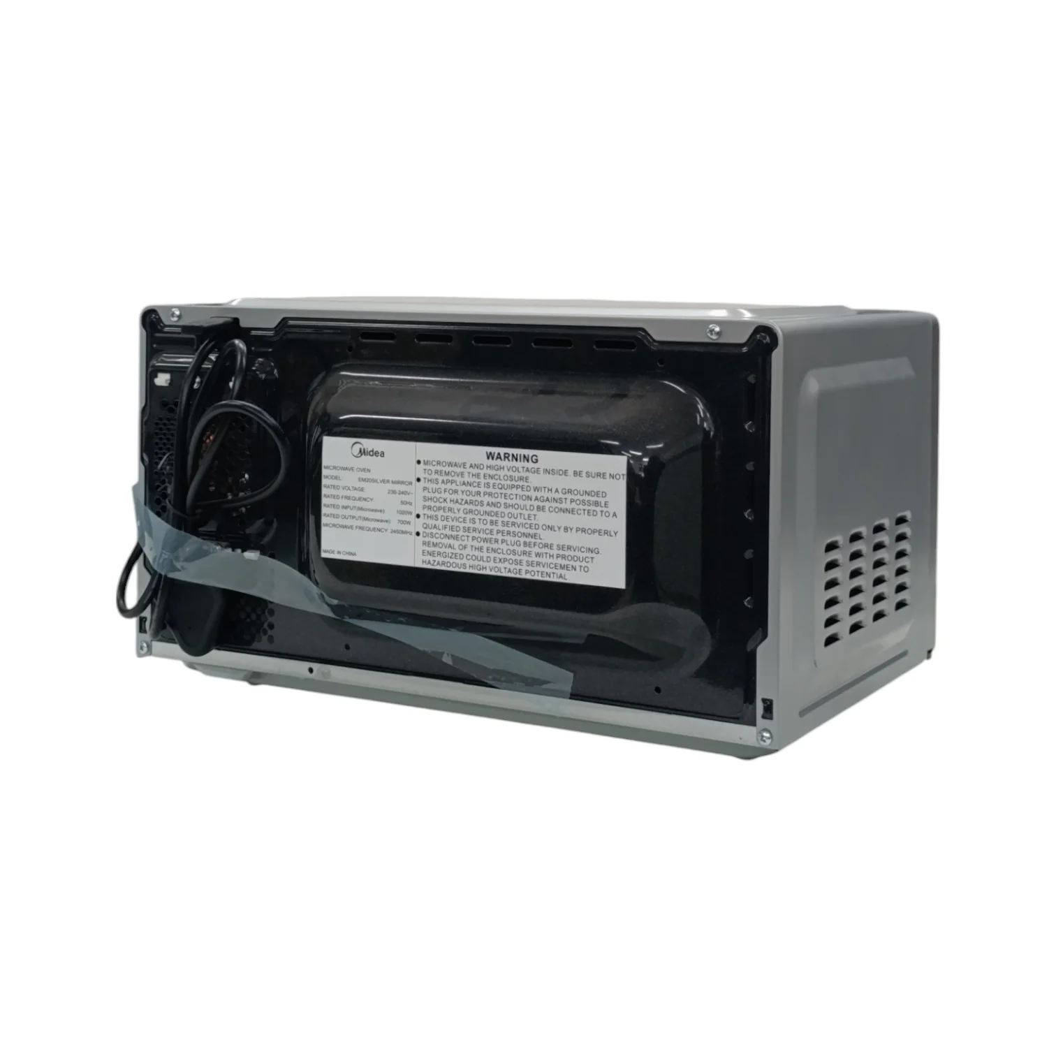 Midea Digital Smartwave Microwave Silver EM20 - Image 18