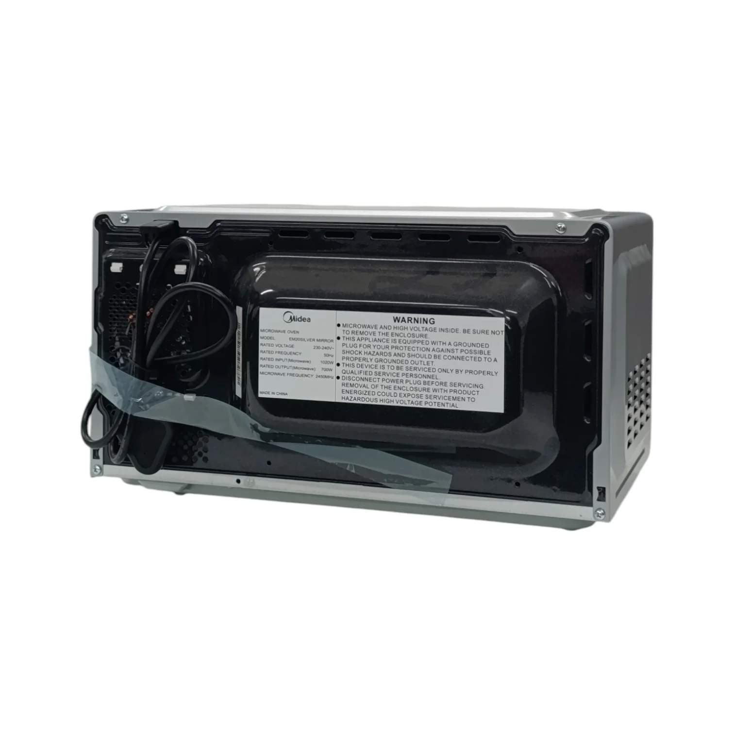 Midea Digital Smartwave Microwave Silver EM20 - Image 19