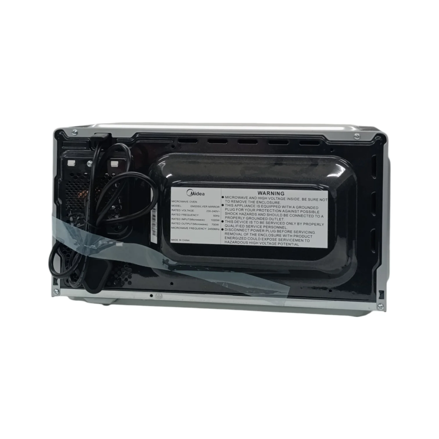 Midea Digital Smartwave Microwave Silver EM20 - Image 20