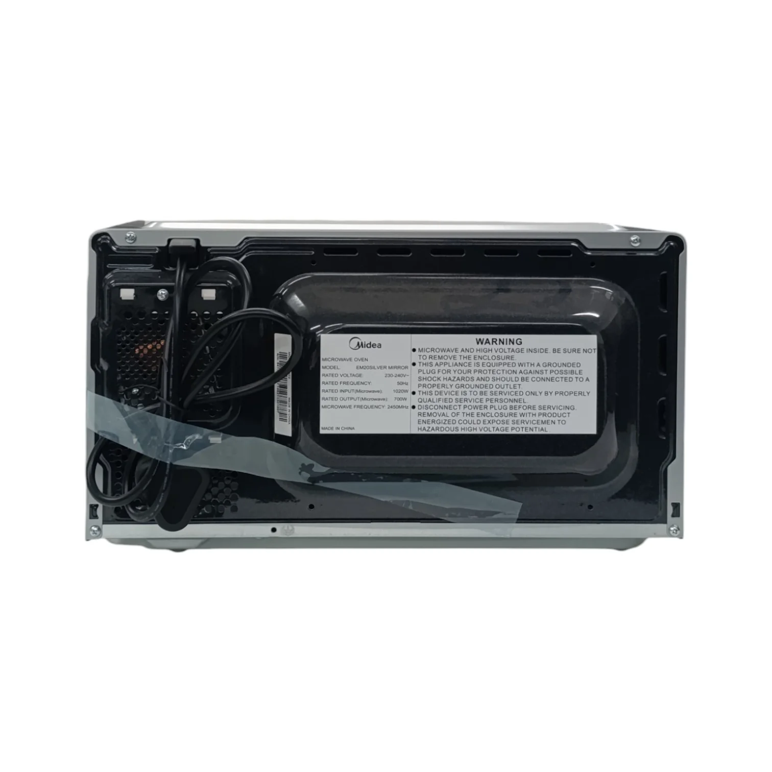Midea Digital Smartwave Microwave Silver EM20 - Image 21