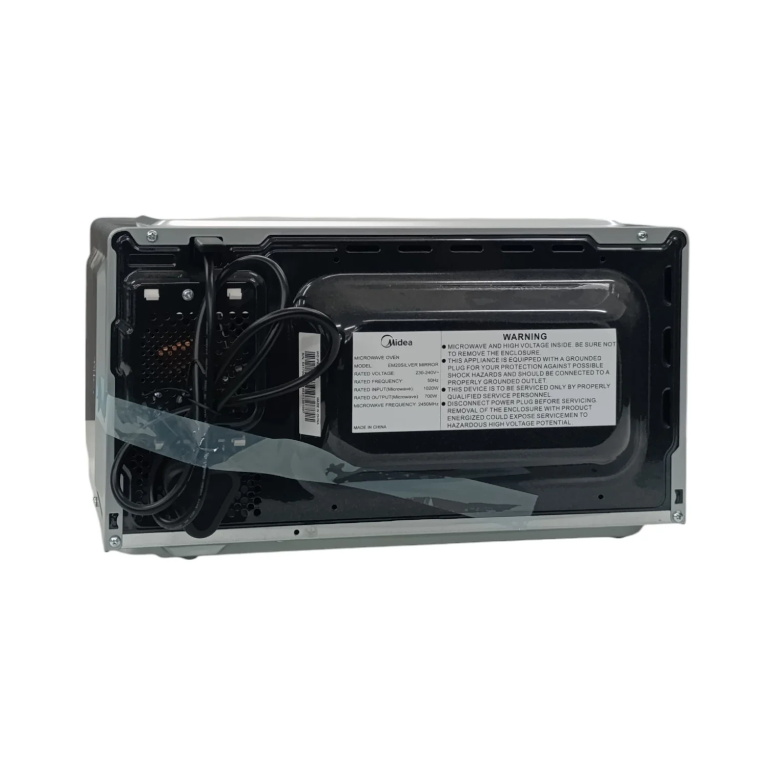 Midea Digital Smartwave Microwave Silver EM20 - Image 22