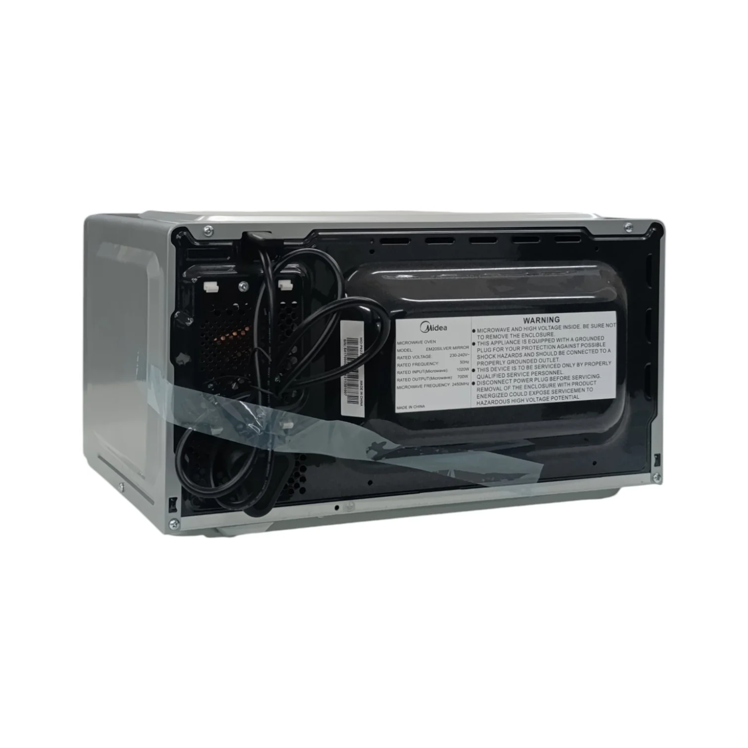 Midea Digital Smartwave Microwave Silver EM20 - Image 23