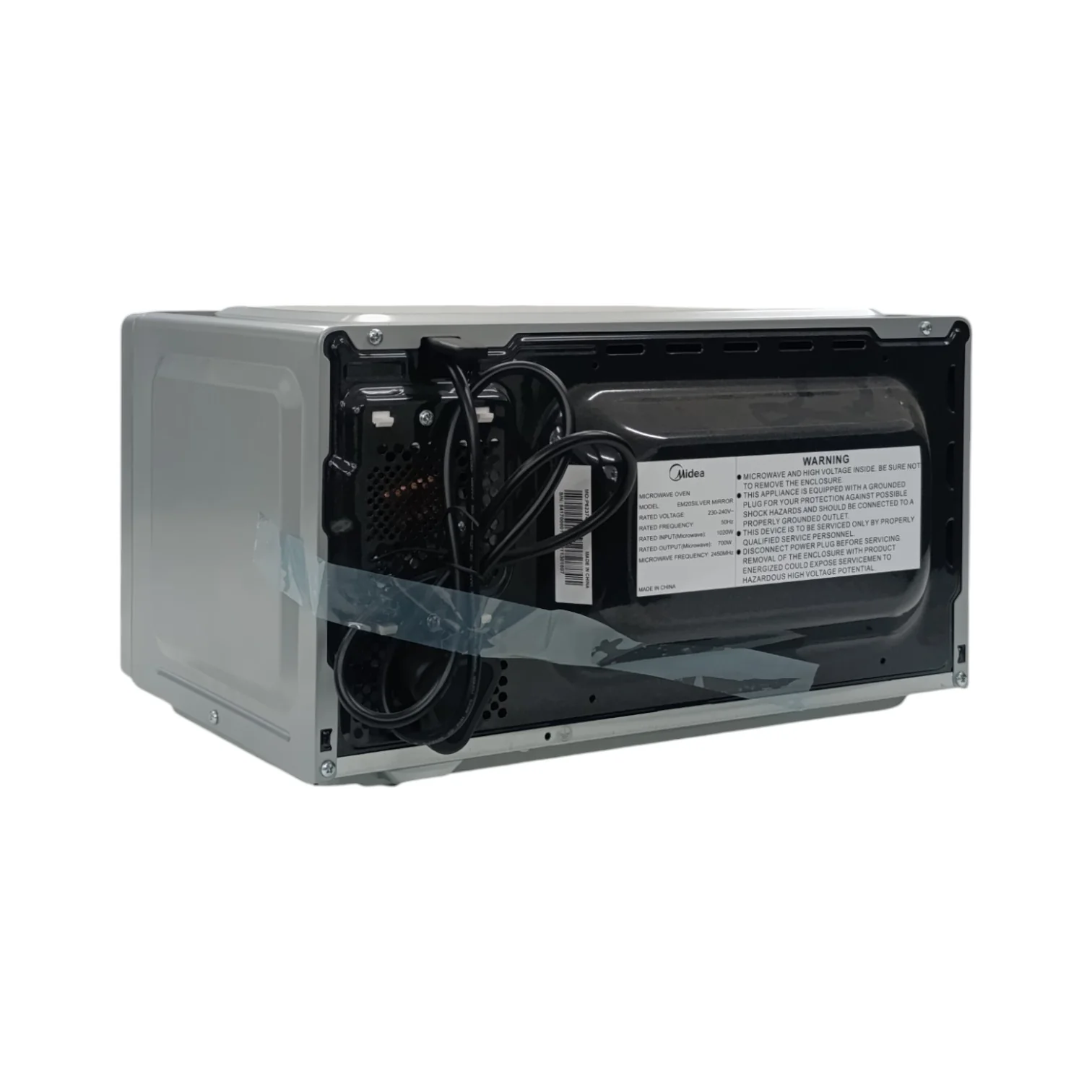 Midea Digital Smartwave Microwave Silver EM20 - Image 24