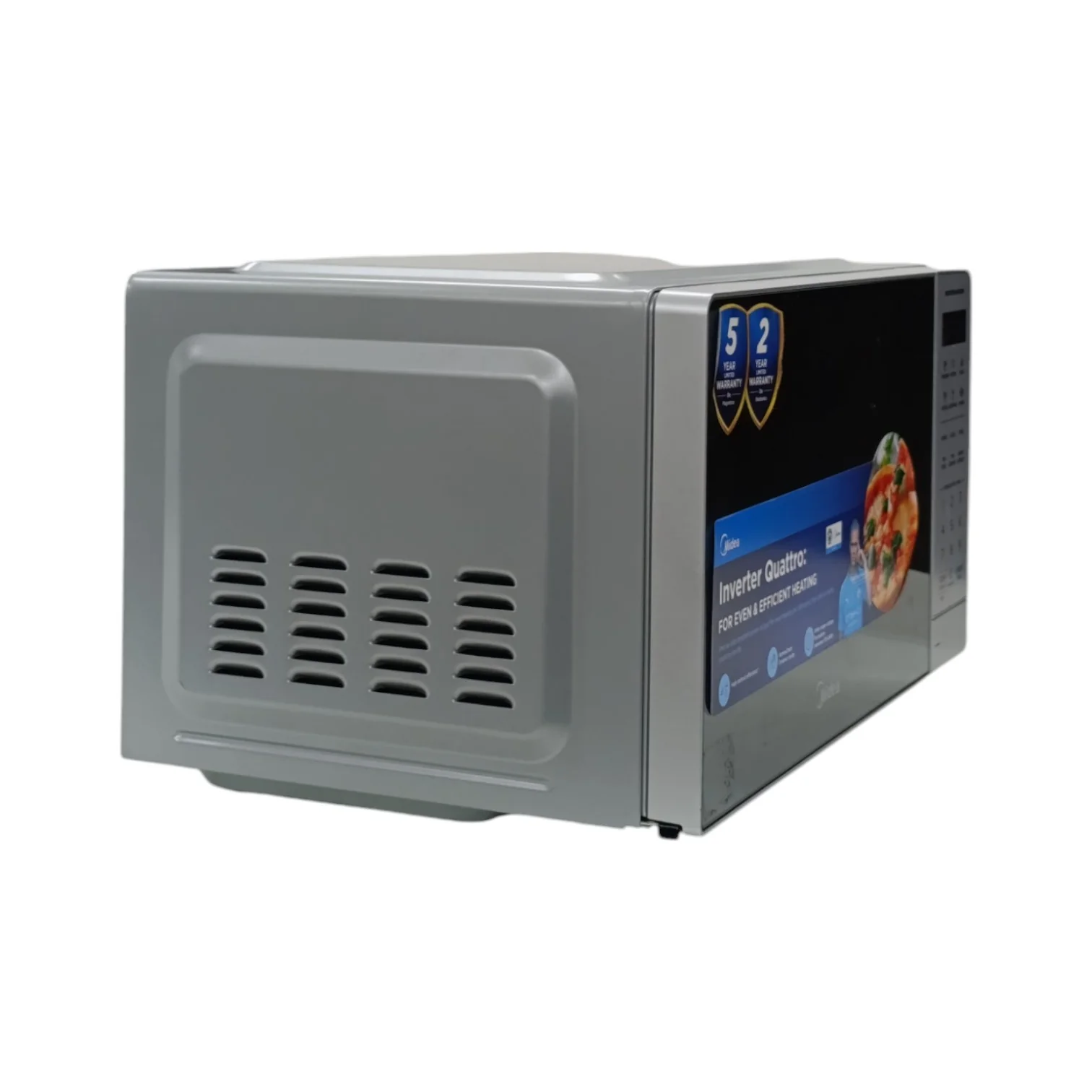 Midea Digital Smartwave Microwave Silver EM20 - Image 40