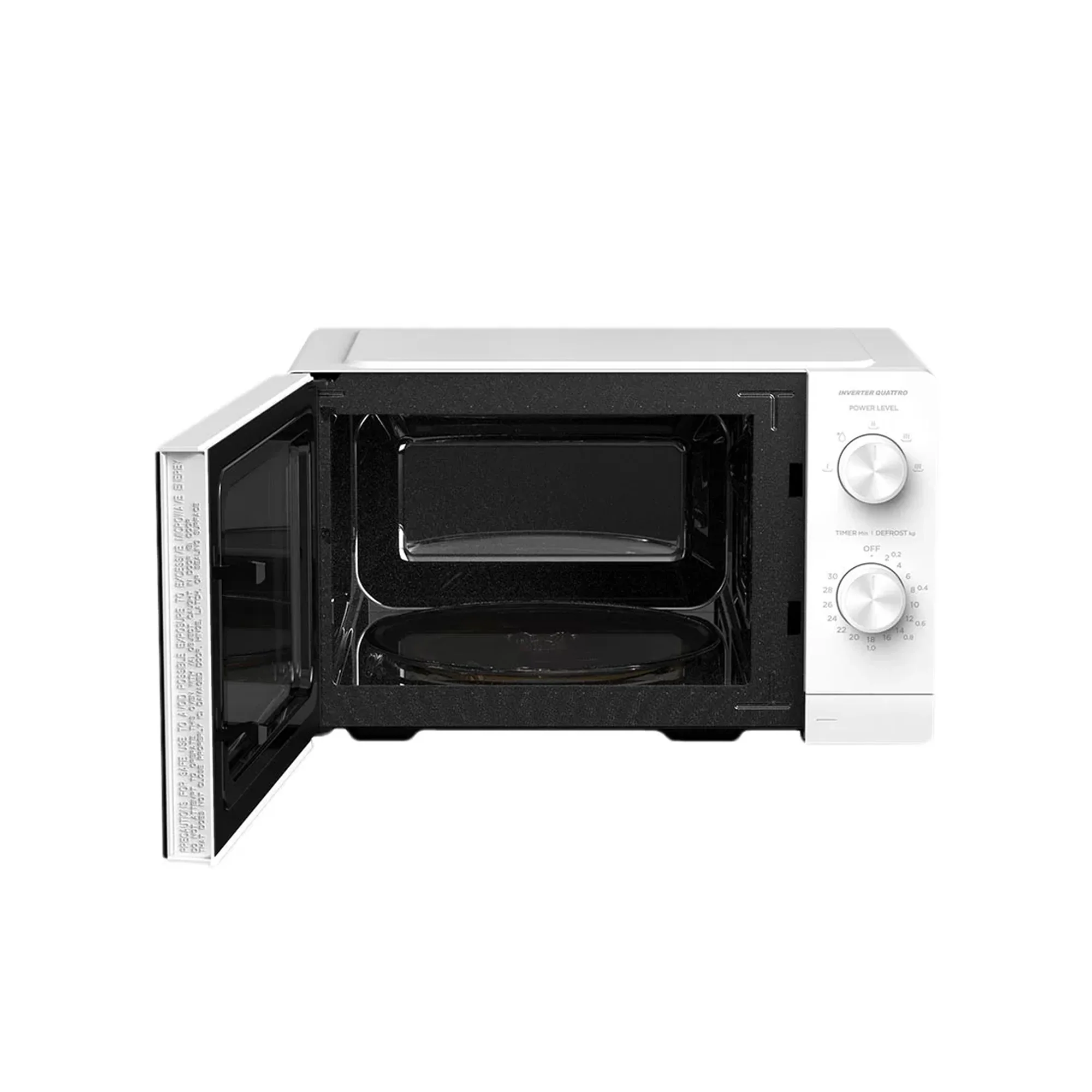 Midea Manual Smartwave Microwave White MM20 - Image 3