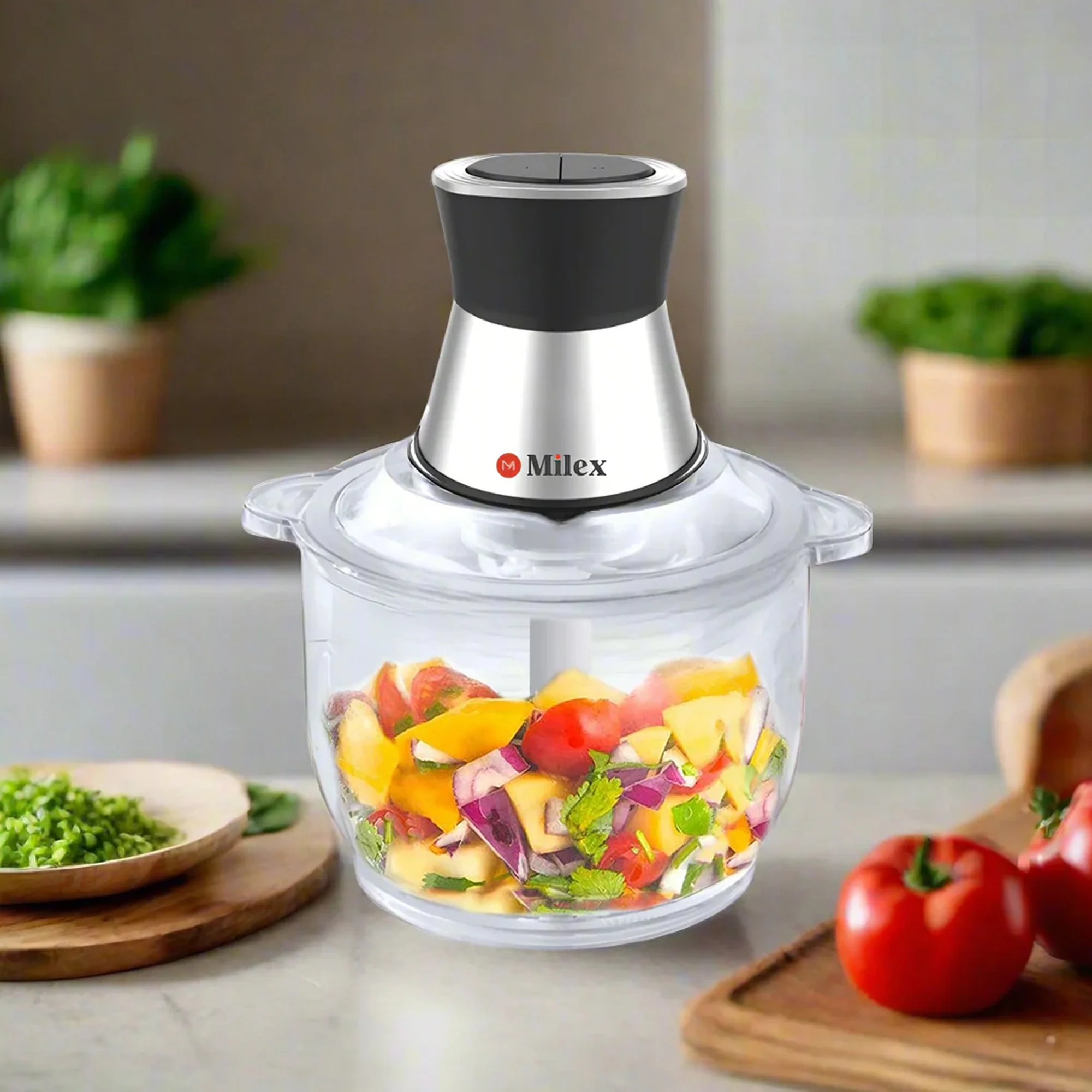 Milex 3Lt Food Processor White - Image 3