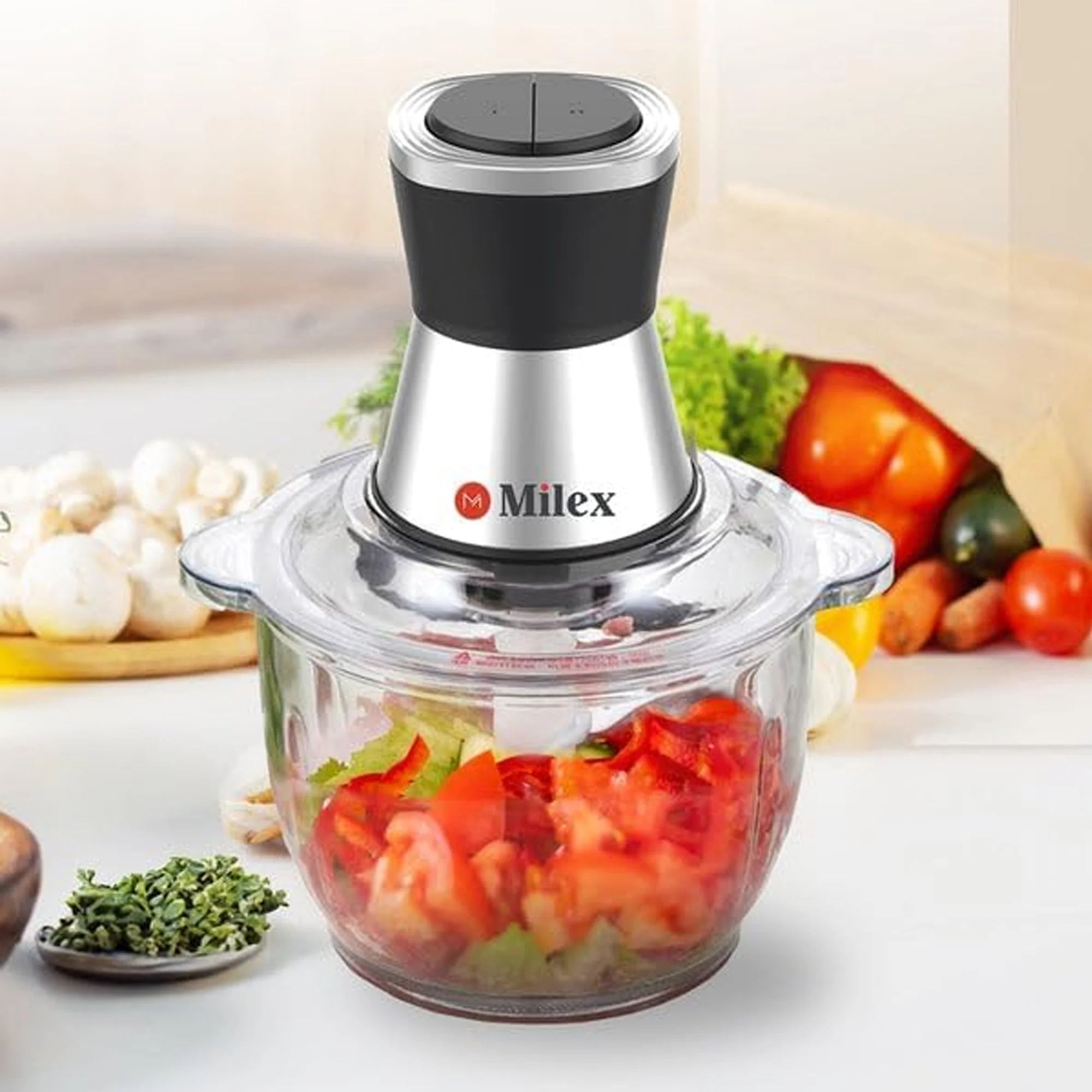Milex 3Lt Food Processor White - Image 5