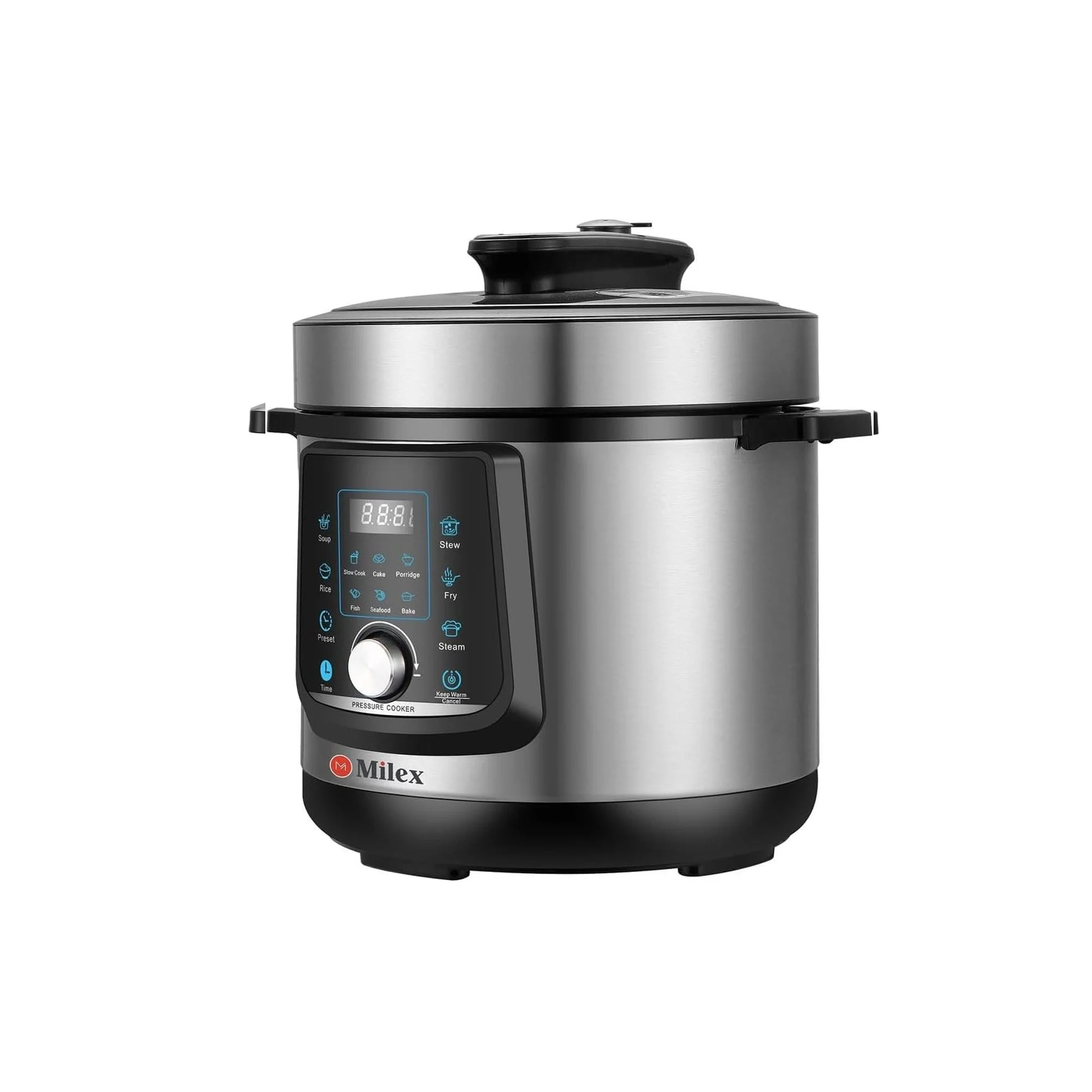 Milex 6Lt Digital Power Pressure Cooker Silver - Image 4