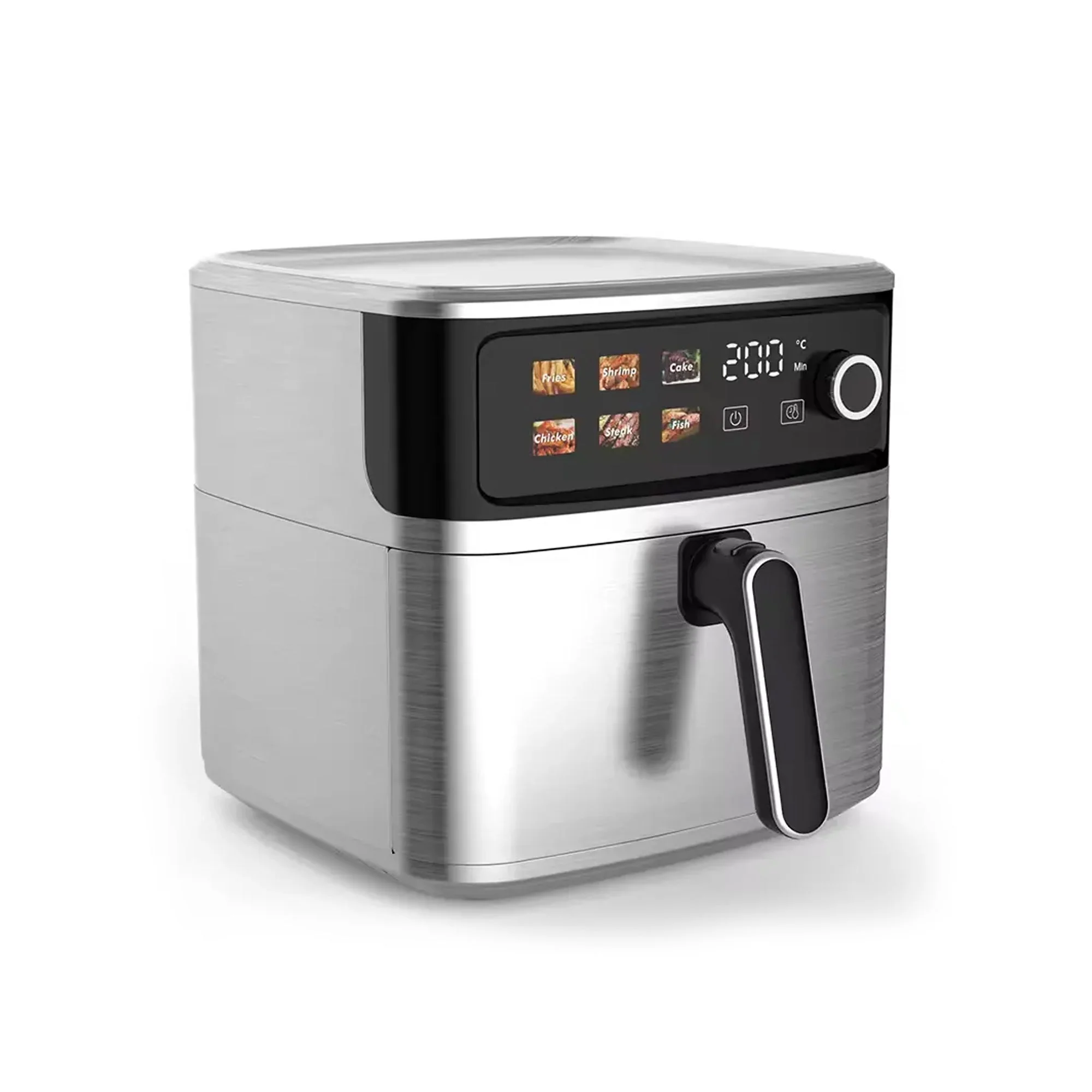 Milex Smart 8L Air Fryer Silver - Image 2