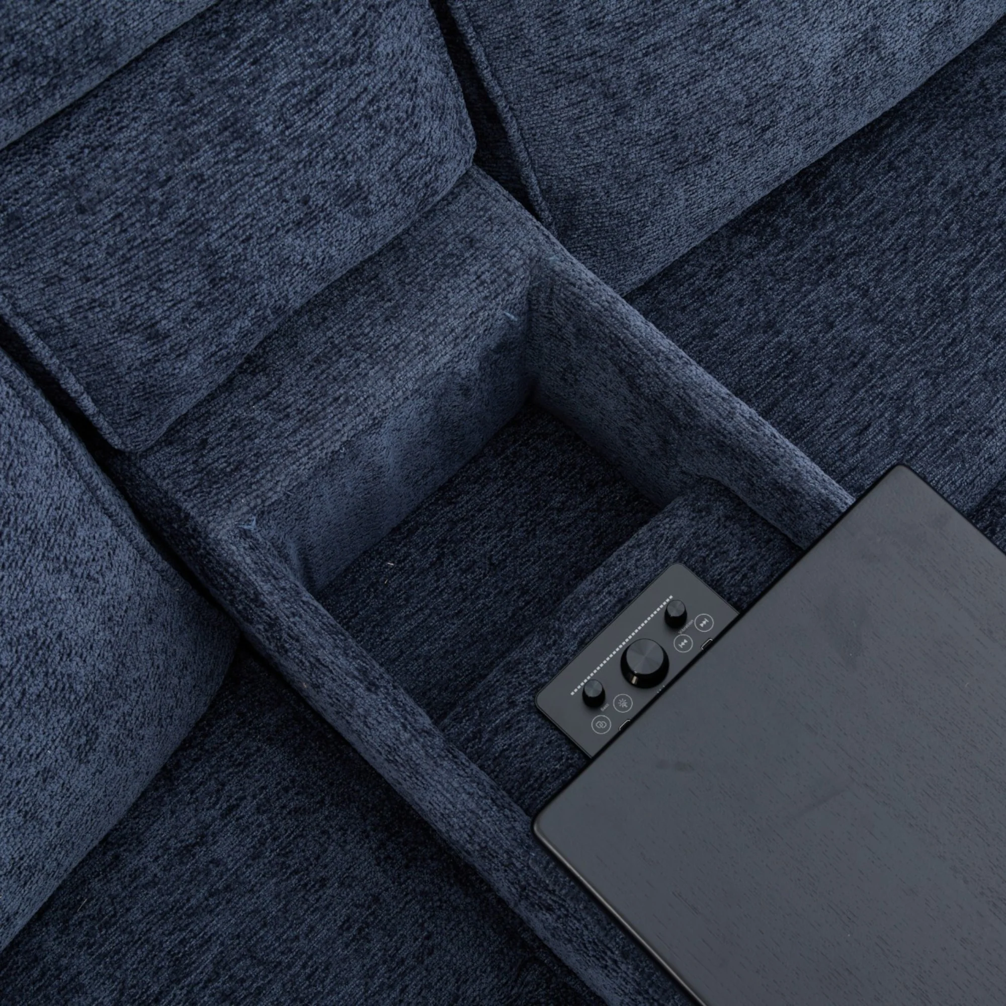 Modern Modular Sectional Fabric Electric Reclining Sofa Corner EU-71287M - Image 12