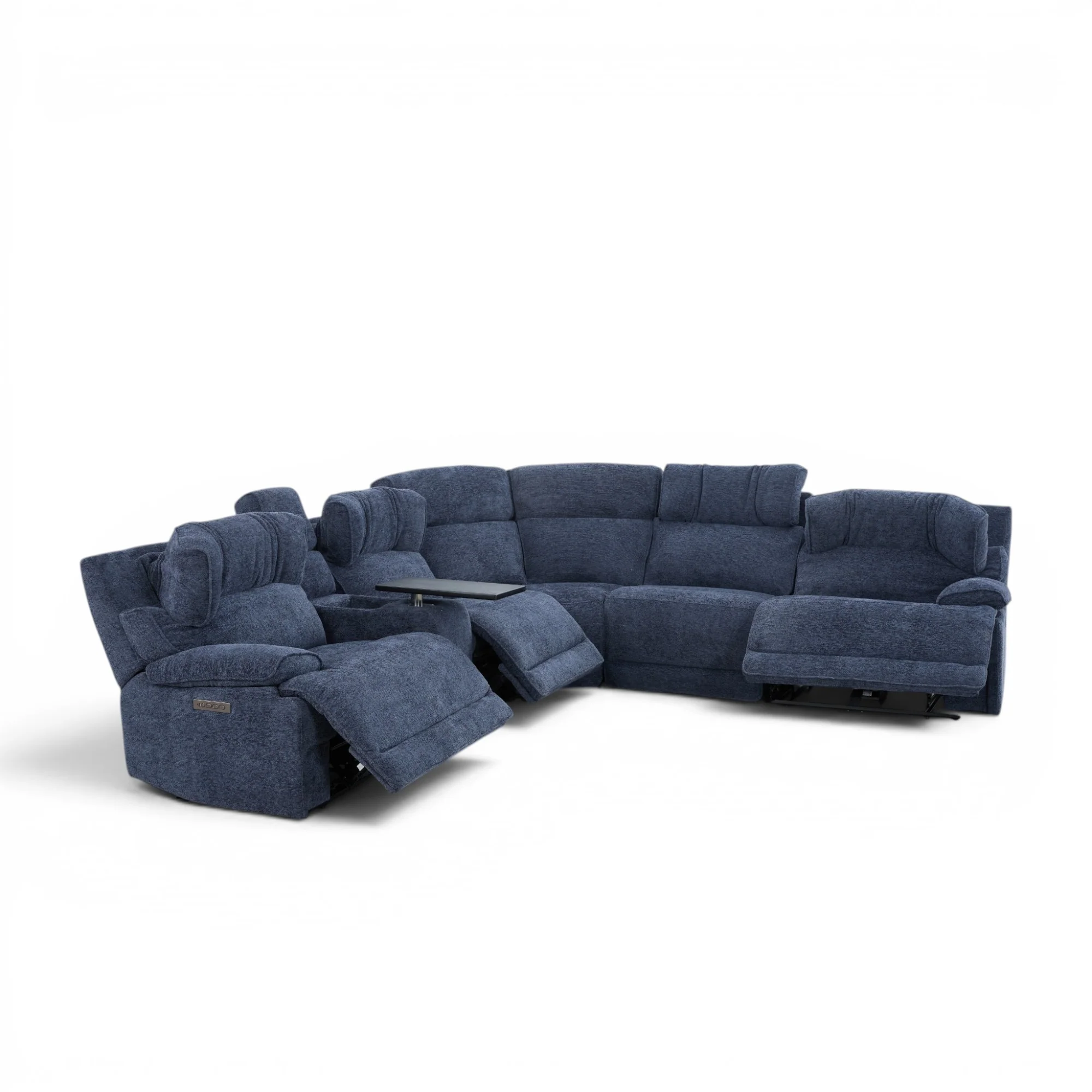 Modern Modular Sectional Fabric Electric Reclining Sofa Corner EU-71287M - Image 17