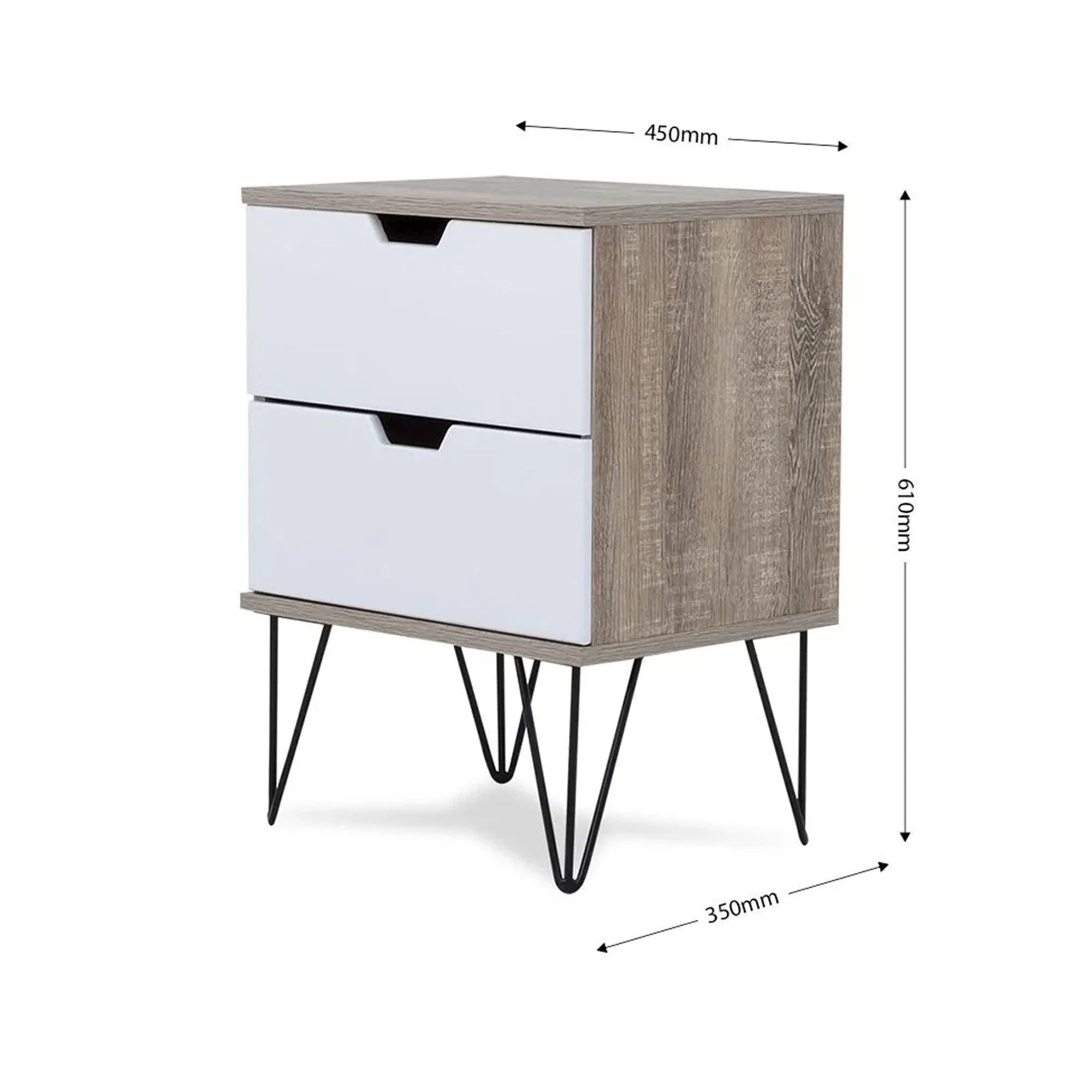 Morocco 2 Drawer Pedestal - Image 6