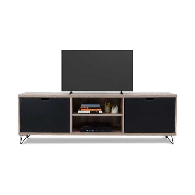 Morocco TV Stand - Black - Image 3