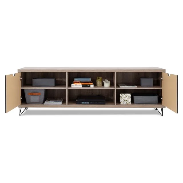 Morocco TV Stand - Black - Image 7