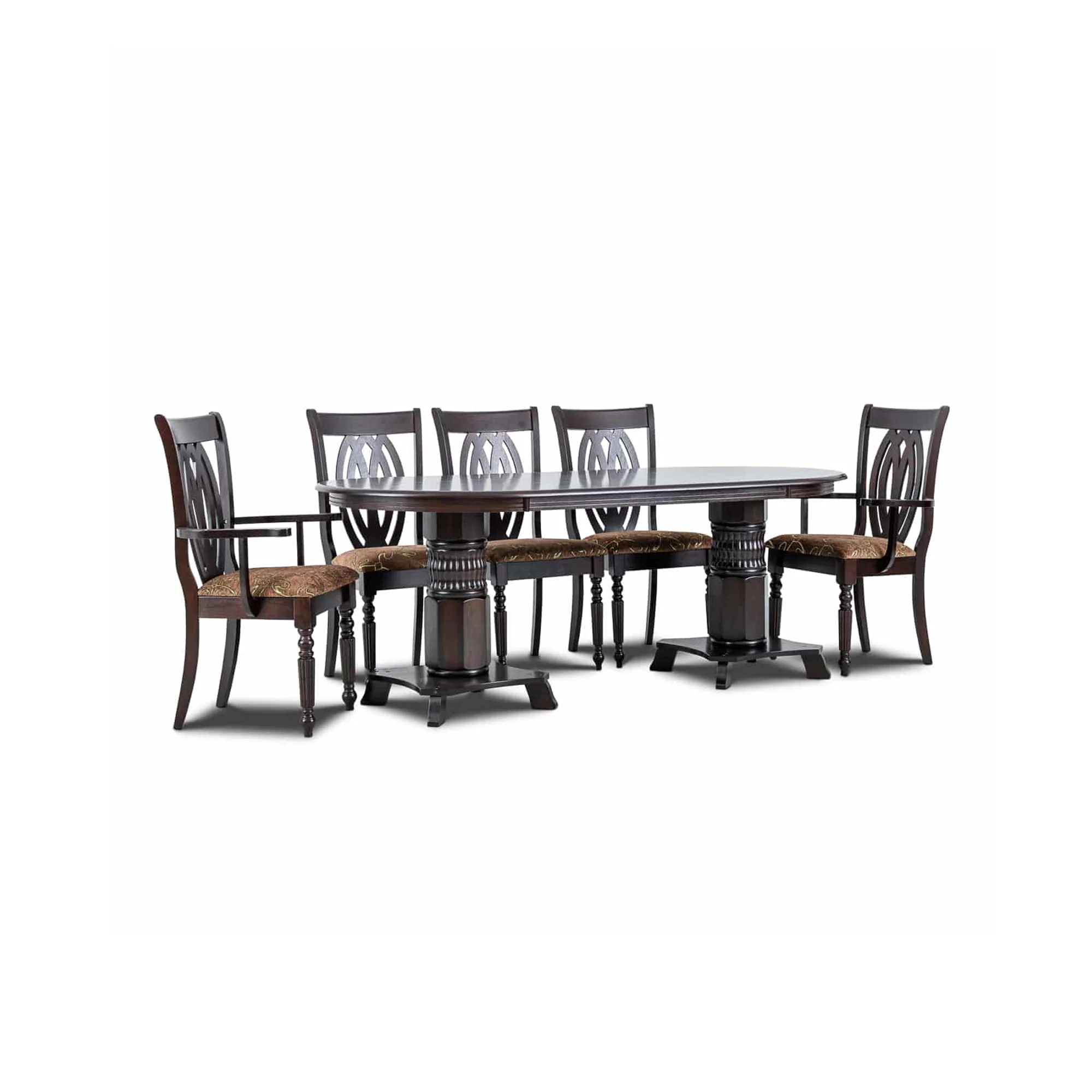 MW40 Dining Set 1+8 – Cappuccino - Image 2