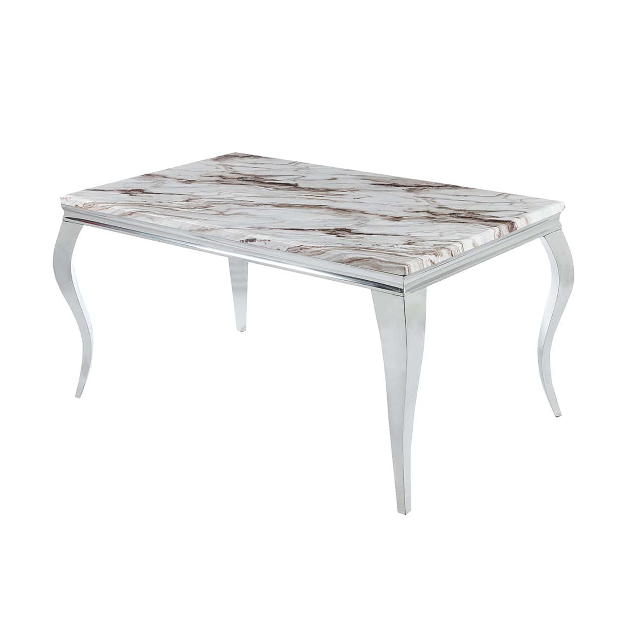 MW43 Marble Dining Set 1+6 - Image 3