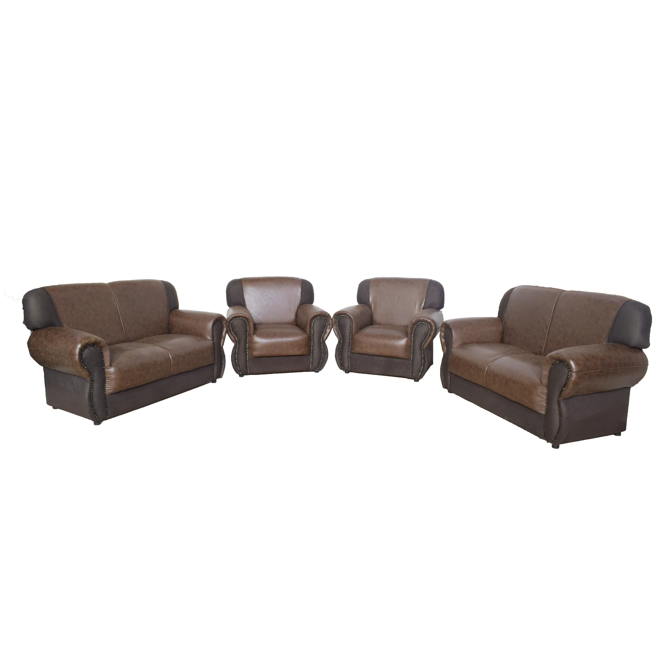Miami 4pc Lounge Suite -Brown