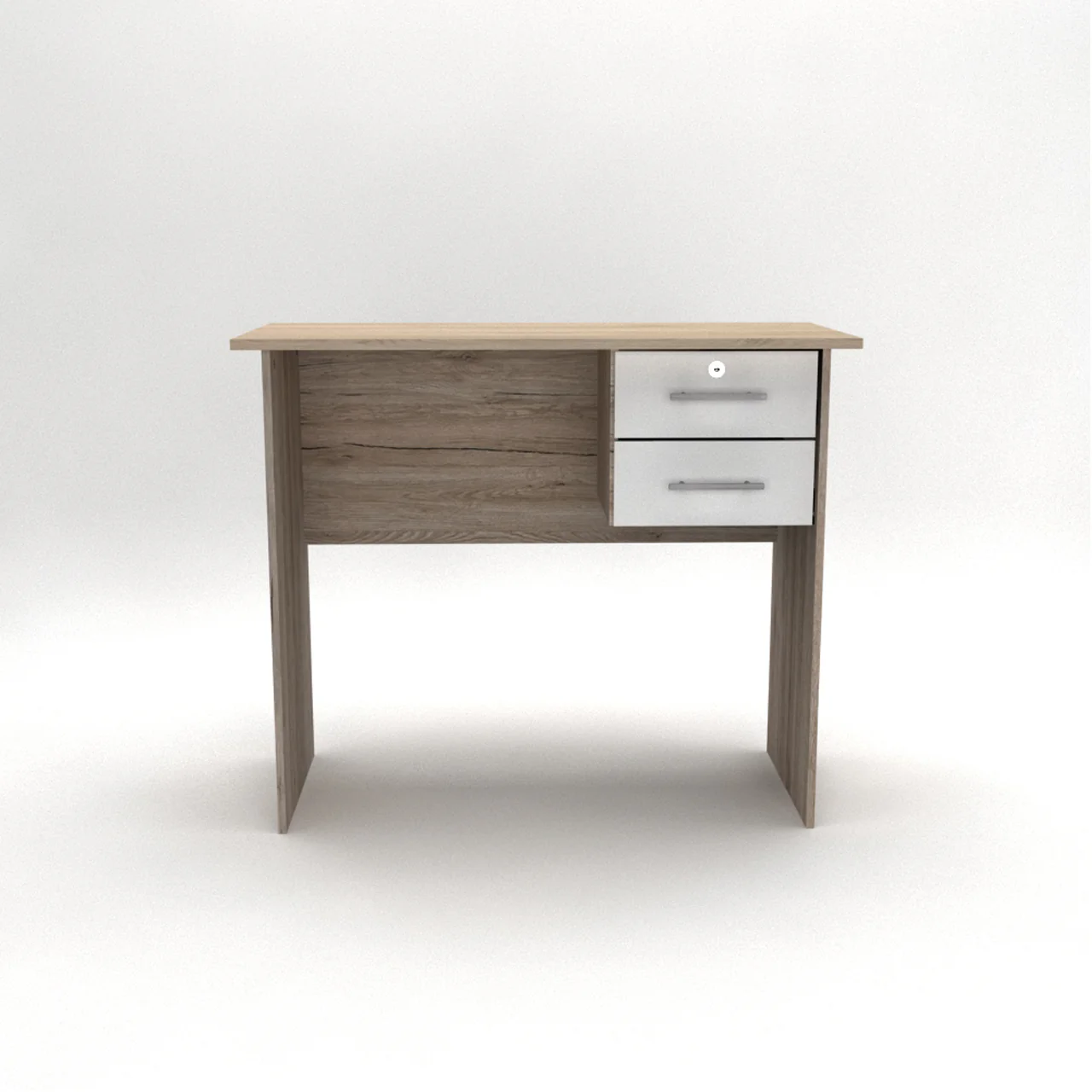 MW610 Office Desk – Grey/Murray Fabric - Image 3